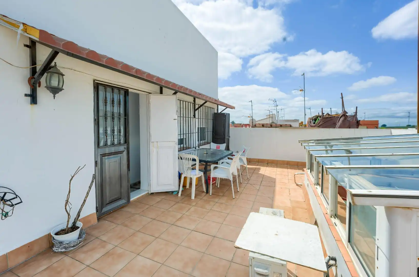 Terraza de Casa adosada en venta en Benacazón