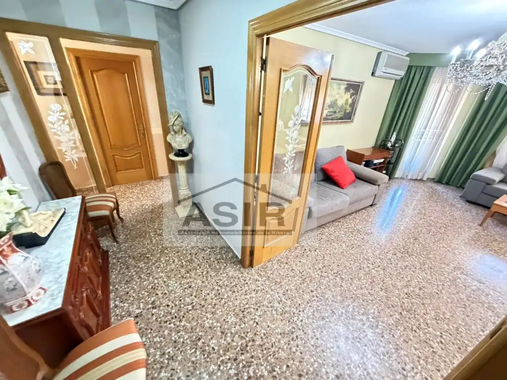 Living room of Flat for sale in Alzira  with Balcony