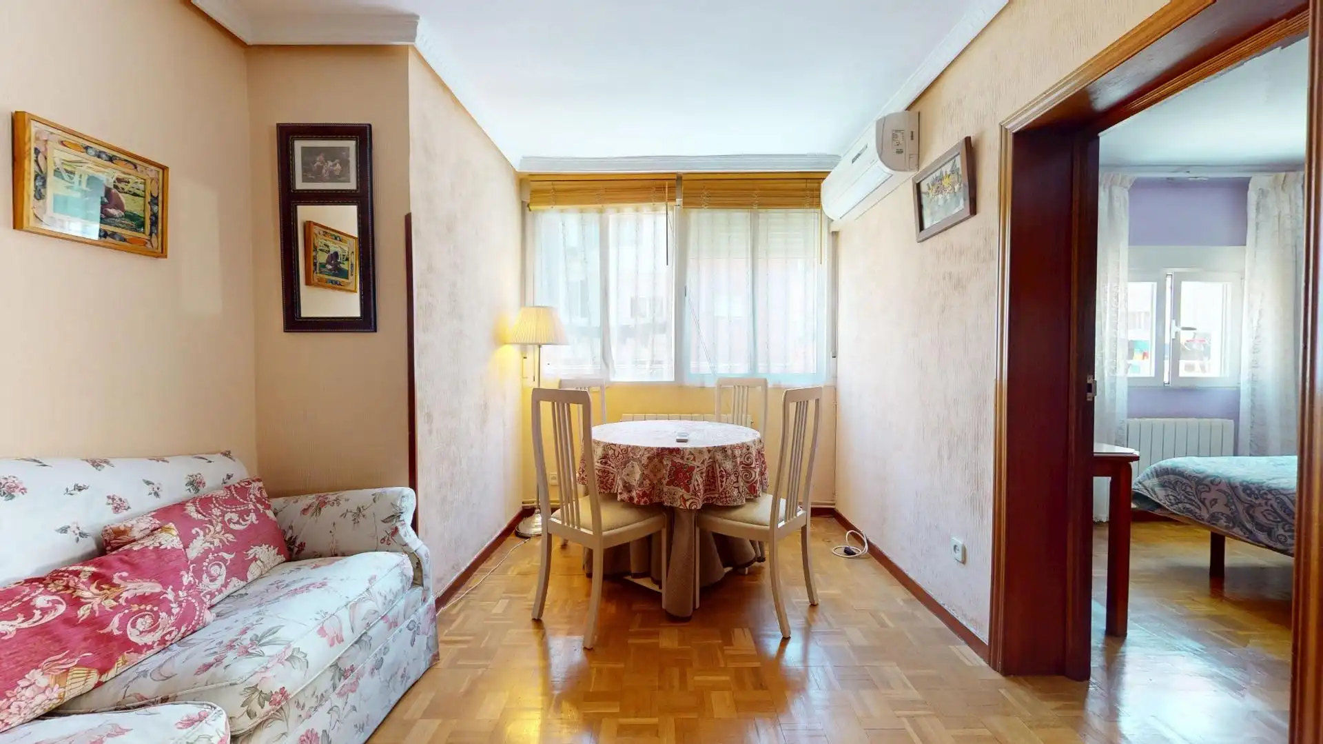 Sala de estar de Piso en venta en Madrid con Aire acondicionado, Calefacción y Parquet