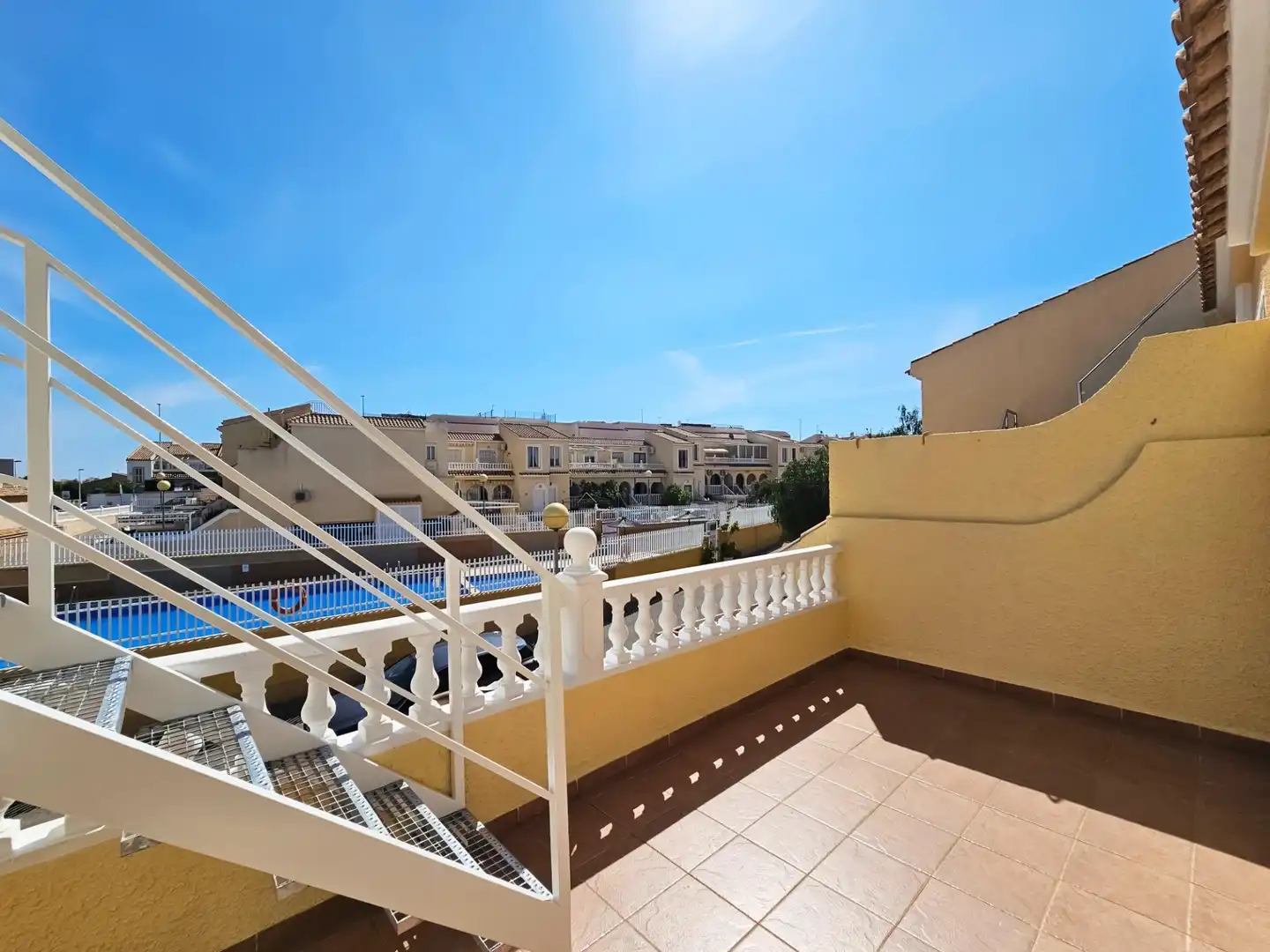 Terraza de Apartamento en venta en Santa Pola con Piscina comunitaria