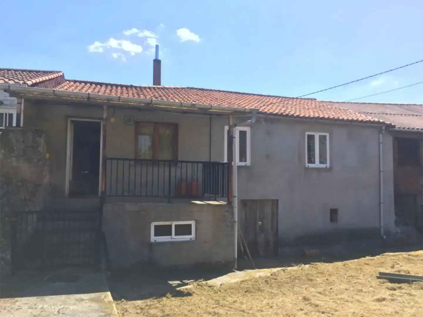 Vista exterior de Finca rústica en venta en Pantón con Jardín privado