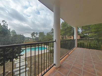 Terrasse von Haus oder Chalet zum verkauf in Cabra del Camp mit Schwimmbad