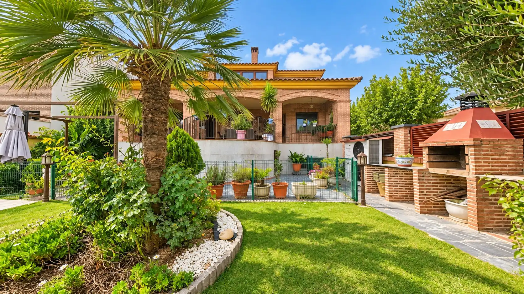 Jardín de Casa o chalet en venta en Pepino con Aire acondicionado, Calefacción y Jardín privado