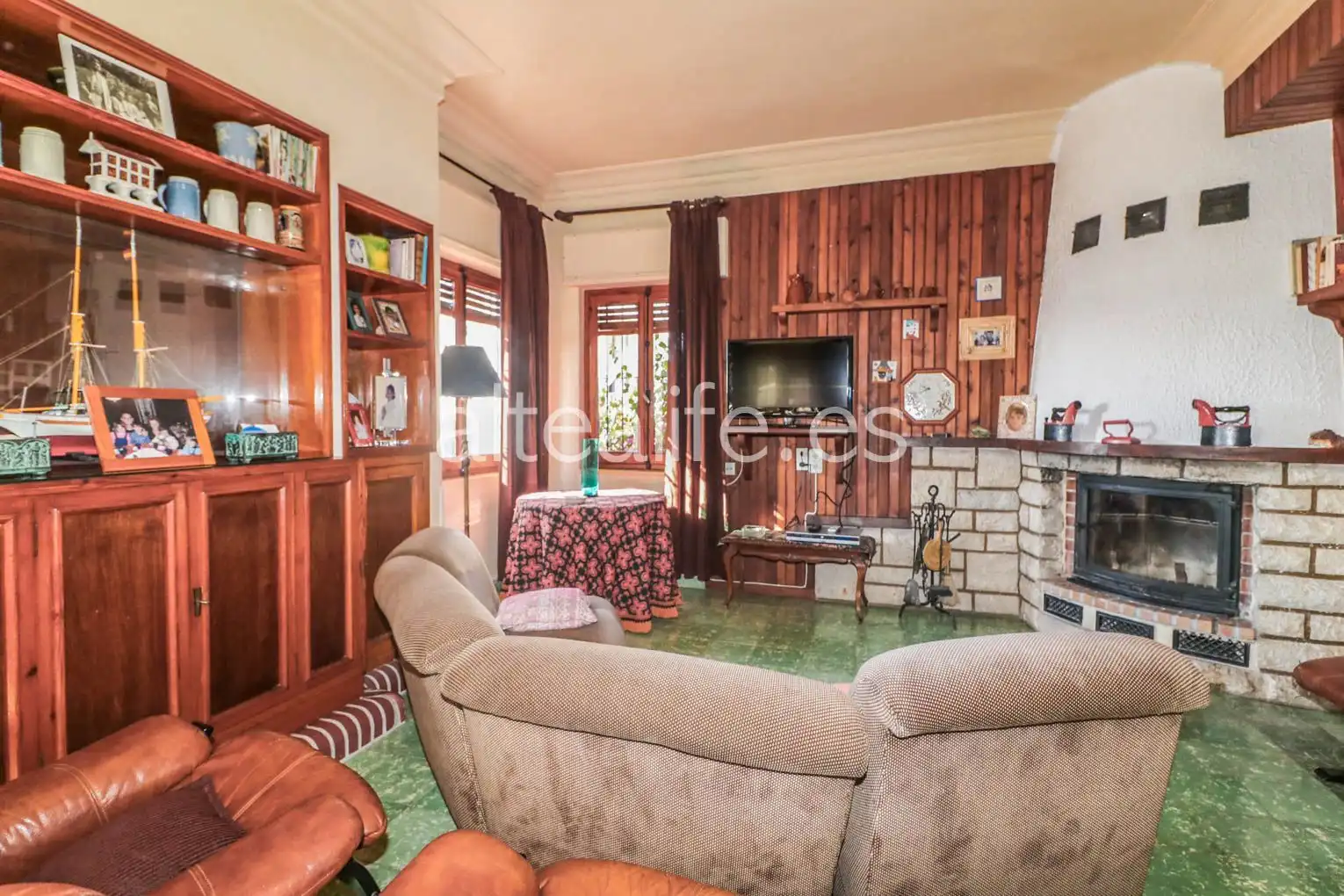 Living room of Houses for sale in Altea  with Air Conditioner, Terrace and Swimming Pool