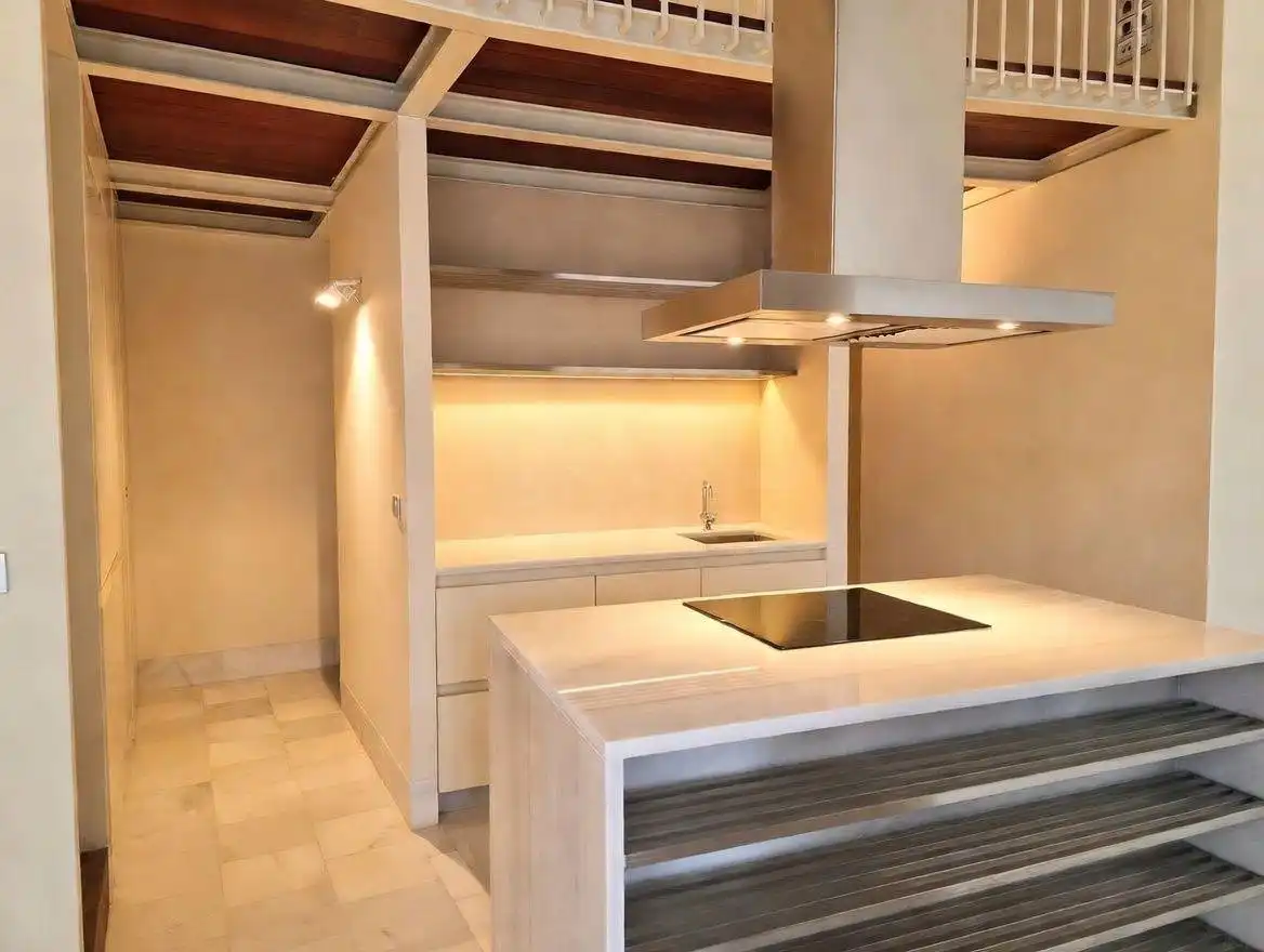 Küche von Wohnung zum Verkauf in Valencia mit Heizung, Terrasse und Abstellraum