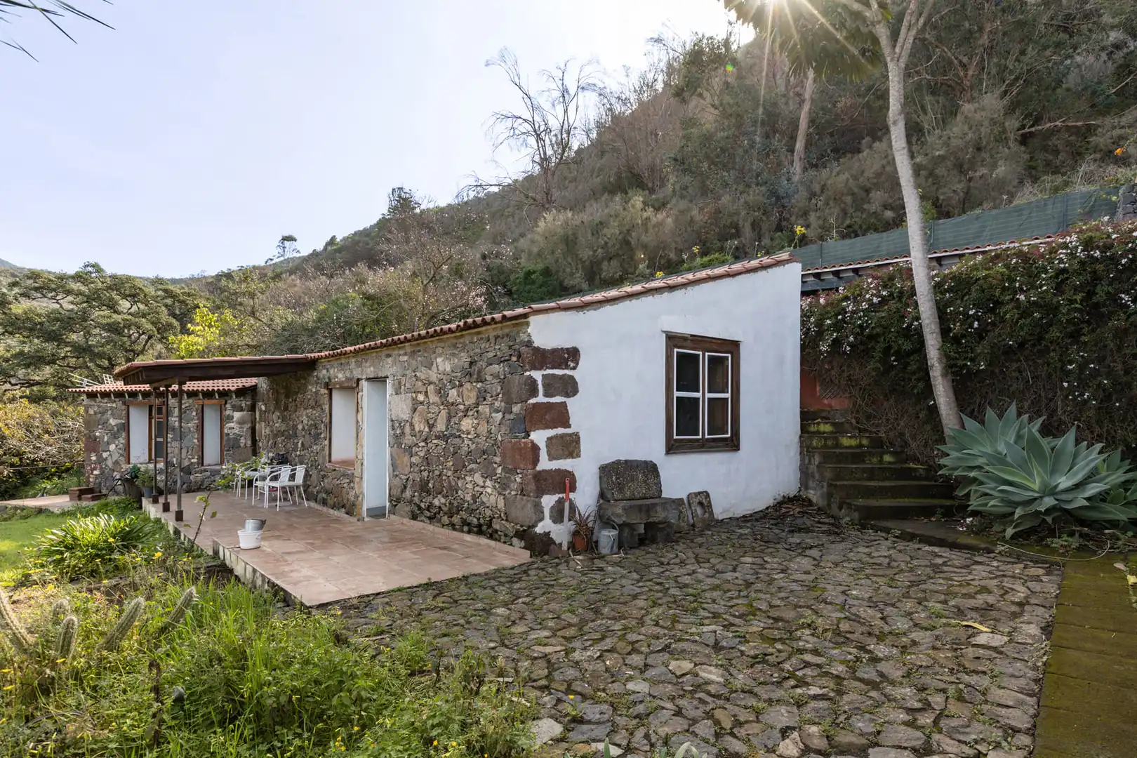 Vista exterior de Finca rústica en venta en Tegueste con Jardín privado, Terraza y Horno