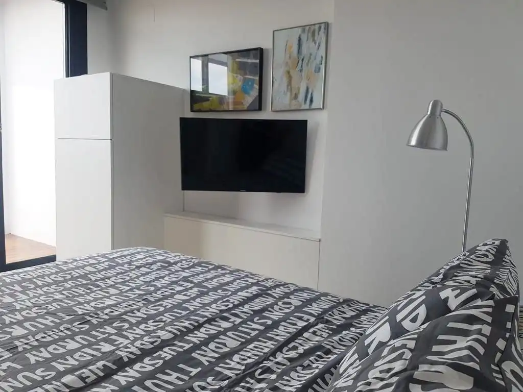 Dormitori de Loft de lloguer en Valencia amb Aire condicionat, Terrassa i Traster