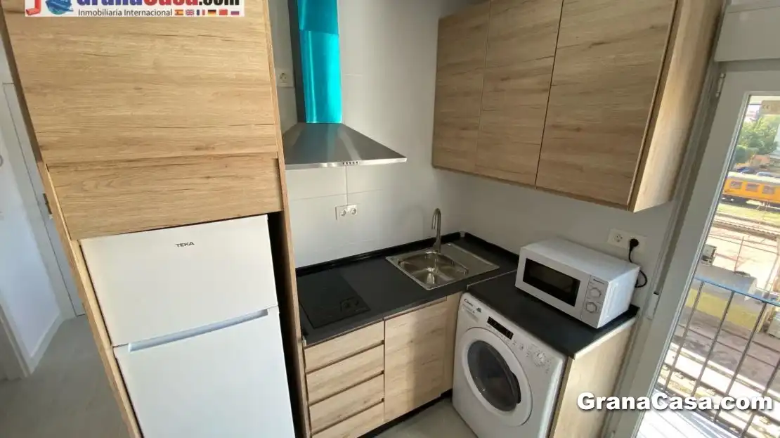 Küche von Wohnung zur Miete in Granada mit Klimaanlage, Heizung und Terrasse