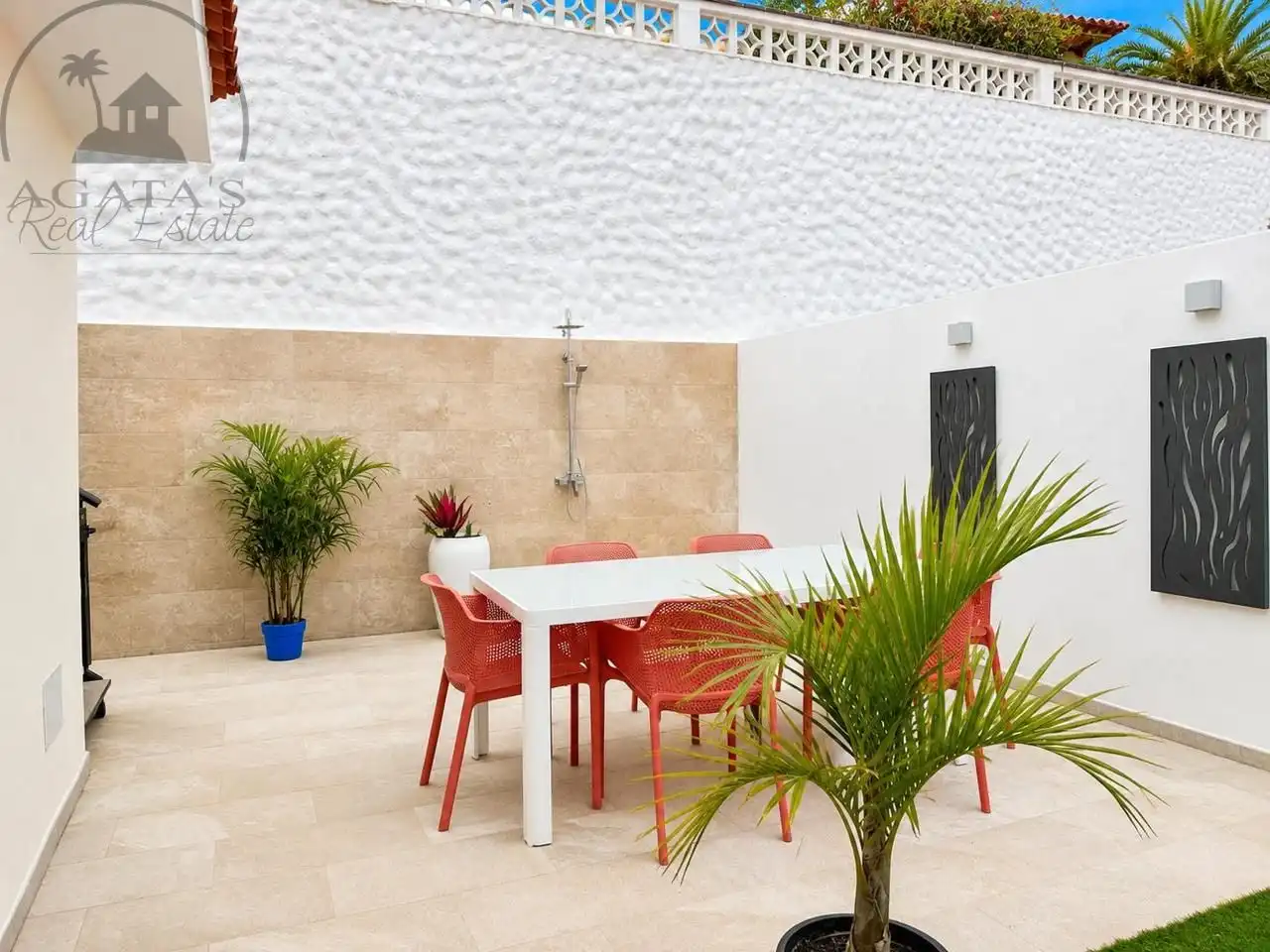 Terraza de Casa o chalet en venta en Los Realejos con Aire acondicionado, Jardín privado y Terraza