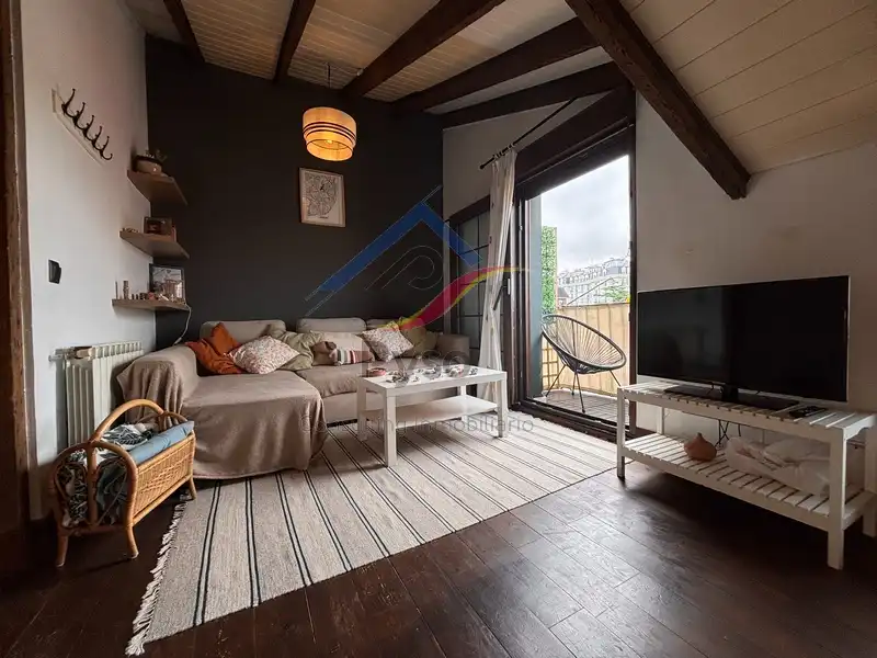Sala de estar de Ático de alquiler en Santander con Calefacción, Amueblado y Horno