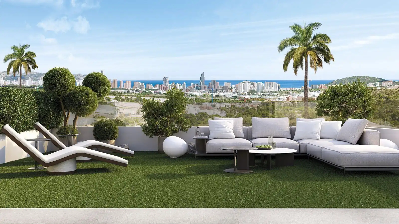 Wohnung mit Pool zum Verkauf in Balcón de Finestrat - Terra Marina, imagen 3