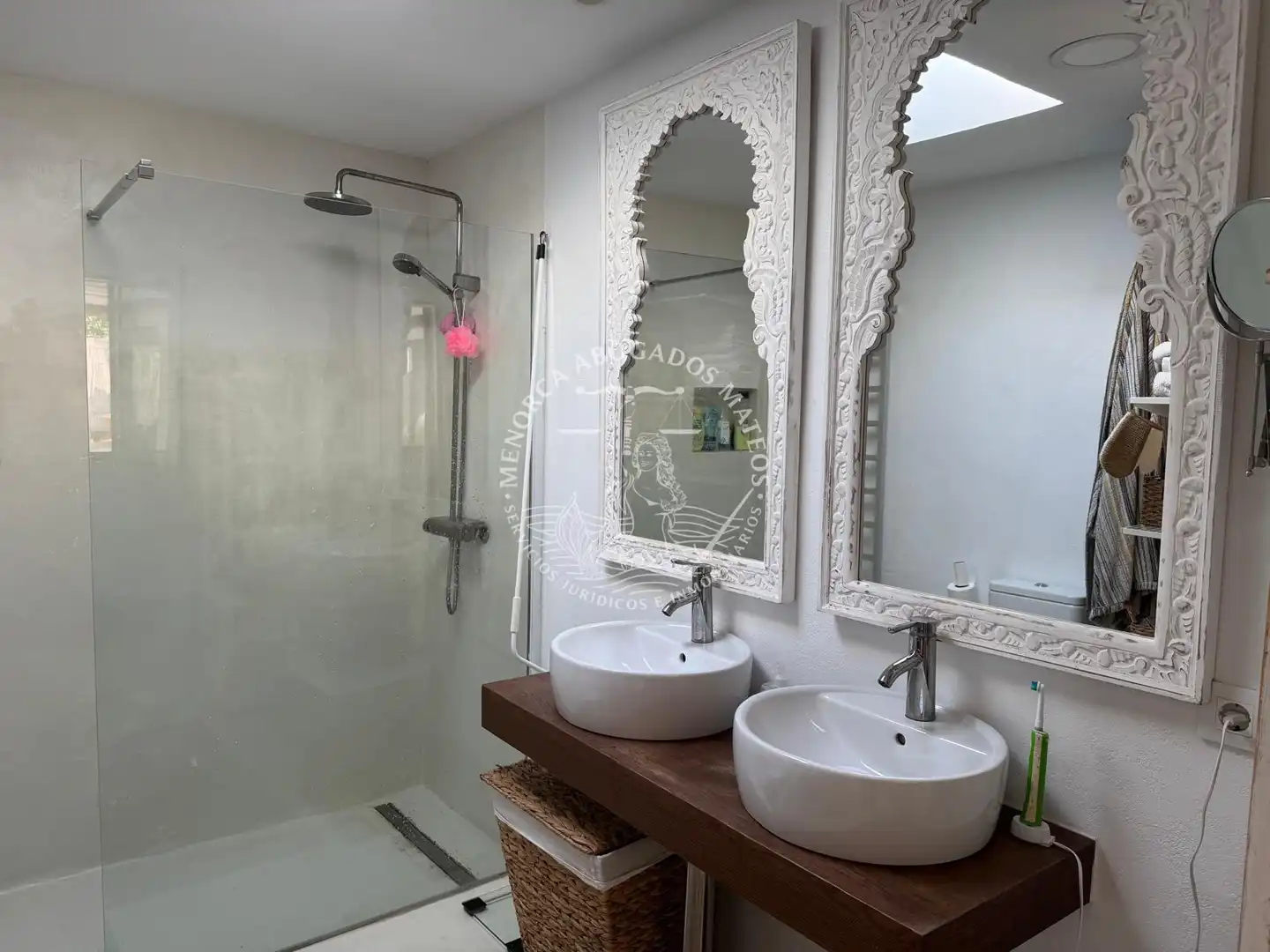 Baño de Finca rústica en venta en Maó - Mahón con Aire acondicionado, Jardín privado y Terraza