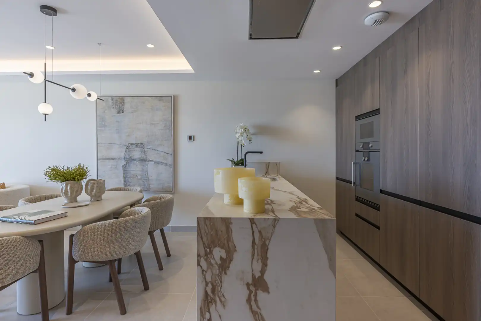 Cuina de Apartament en venda en Estepona amb Aire condicionat, Terrassa i Traster