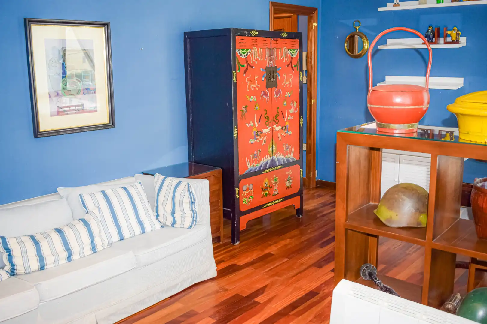 Living room of Apartments for rent to own in Santander  with Heating, Parquet flooring and Furnished