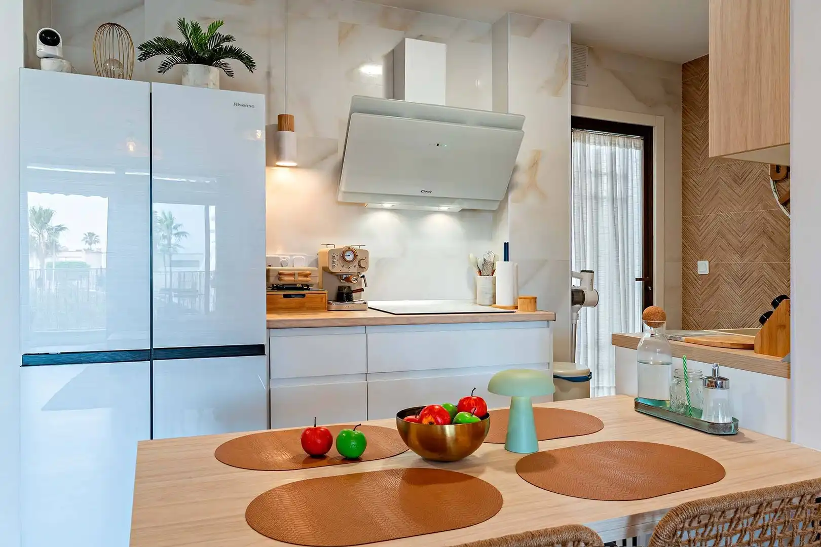 Cocina de Piso en venta en Roquetas de Mar con Aire acondicionado, Jardín privado y Terraza