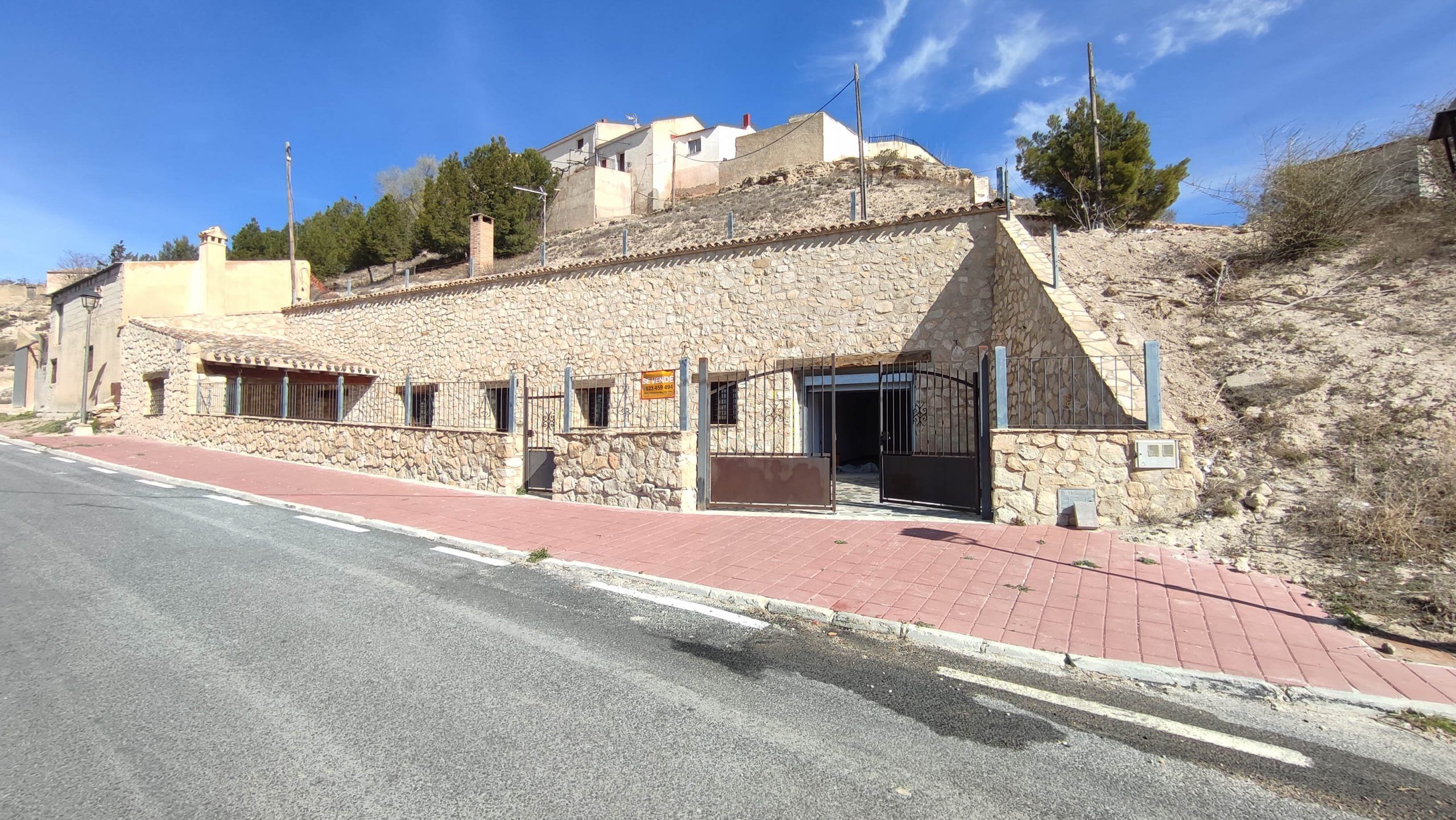 Vista exterior de Casa o xalet en venda en María amb Terrassa