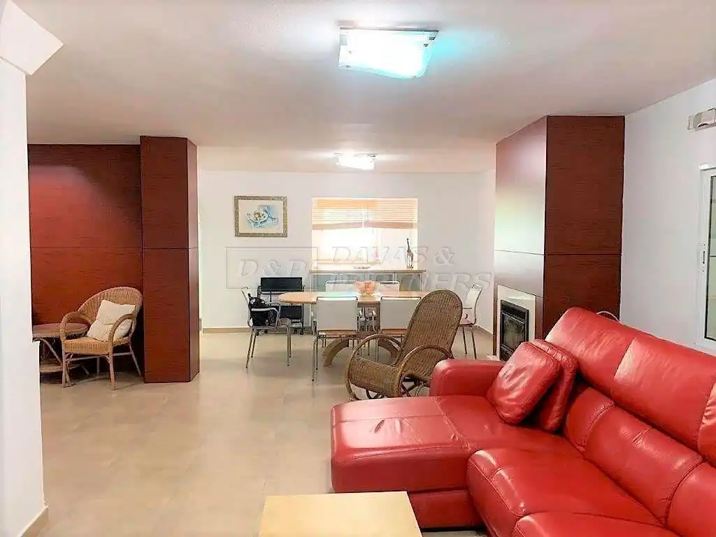Living room of Houses for sale in Orihuela  with Air Conditioner, Private garden and Terrace