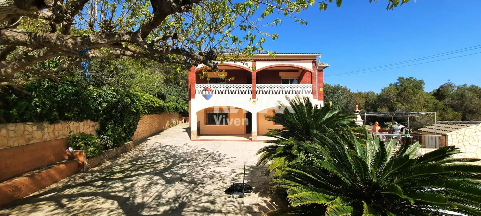 Vista exterior de Casa o xalet en venda en Cubelles amb Terrassa