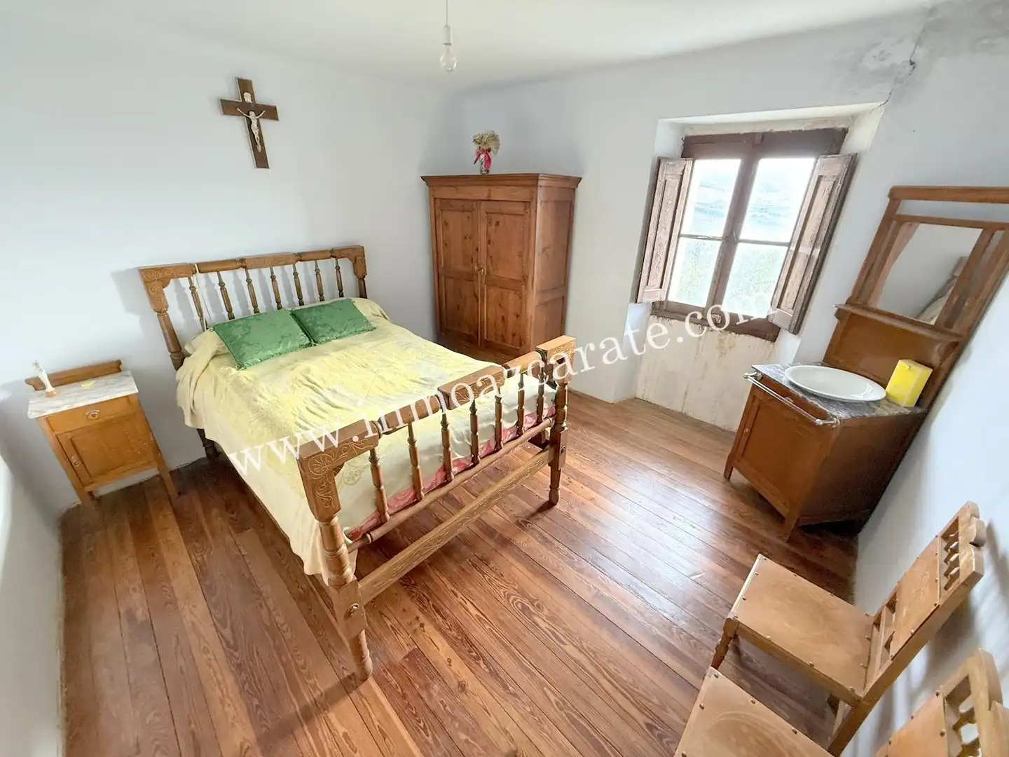 Bedroom of Houses for sale in Guesálaz / Gesalatz  with Storage room and Balcony