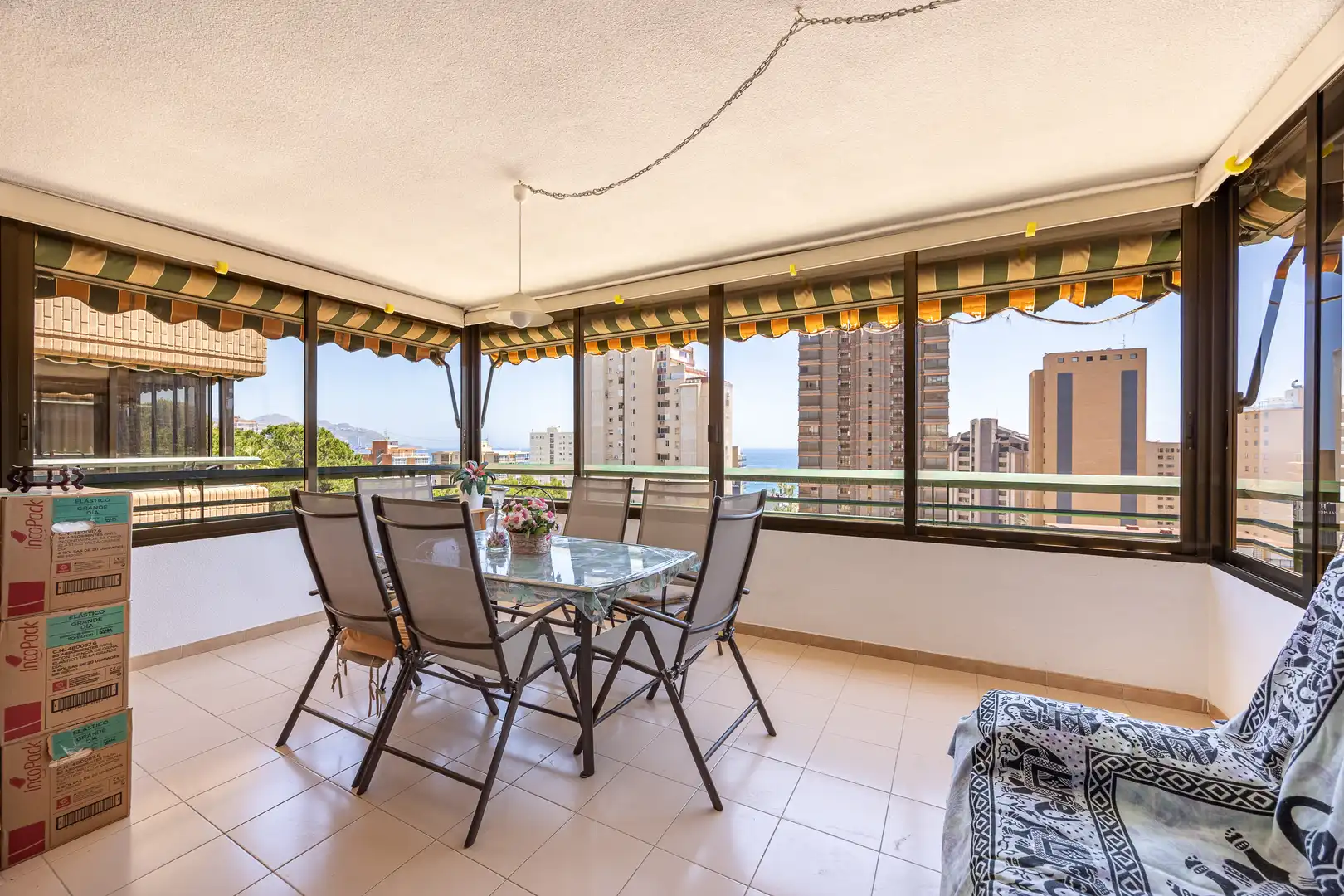 Terrassa de Pis en venda en Benidorm amb Piscina, Moblat i Piscina comunitària
