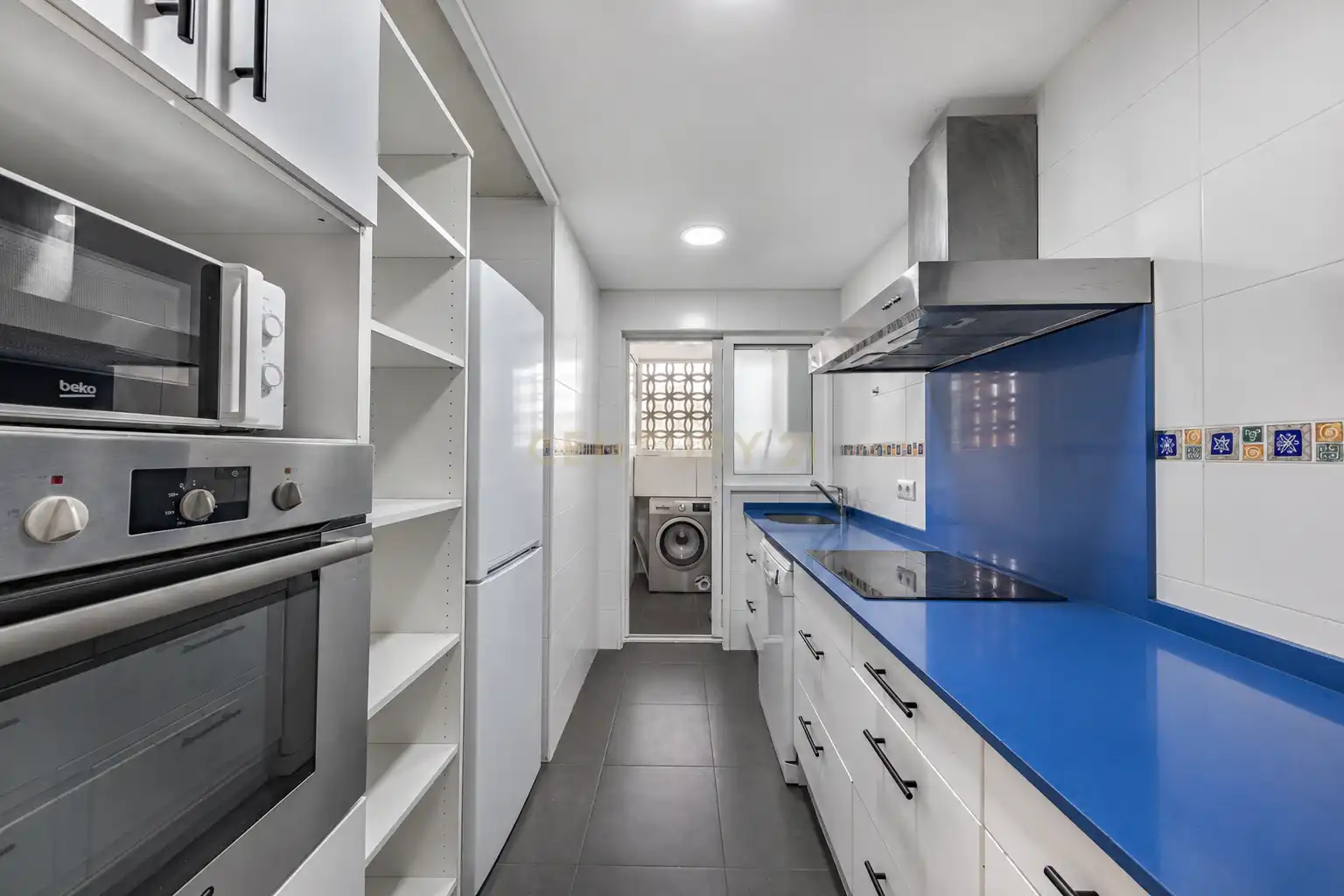 Cuina de Apartament en venda en Sant Pere de Ribes amb Aire condicionat, Jardí privat i Balcó