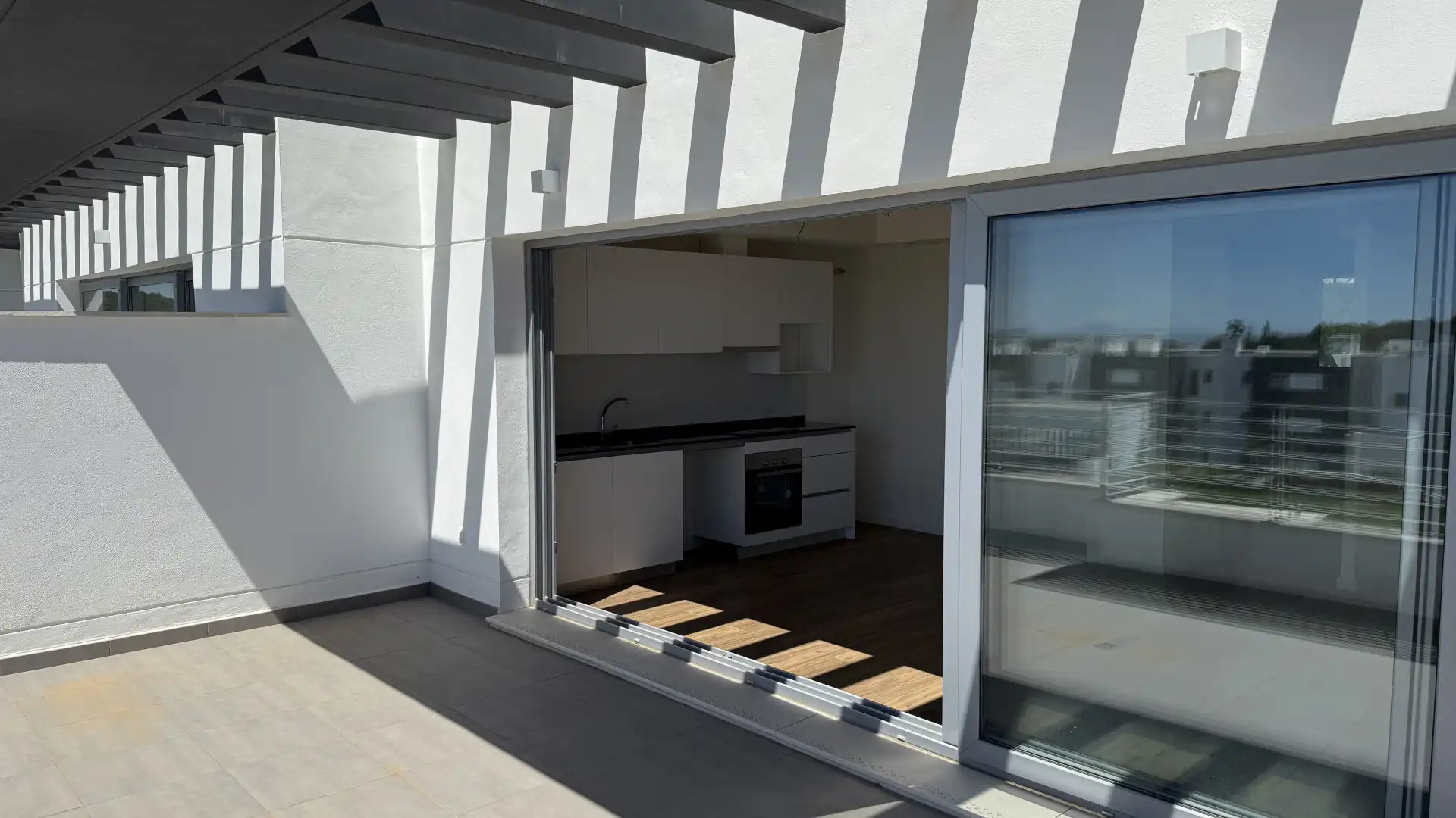 Terraza de Ático de alquiler en Estepona con Aire acondicionado, Calefacción y Terraza