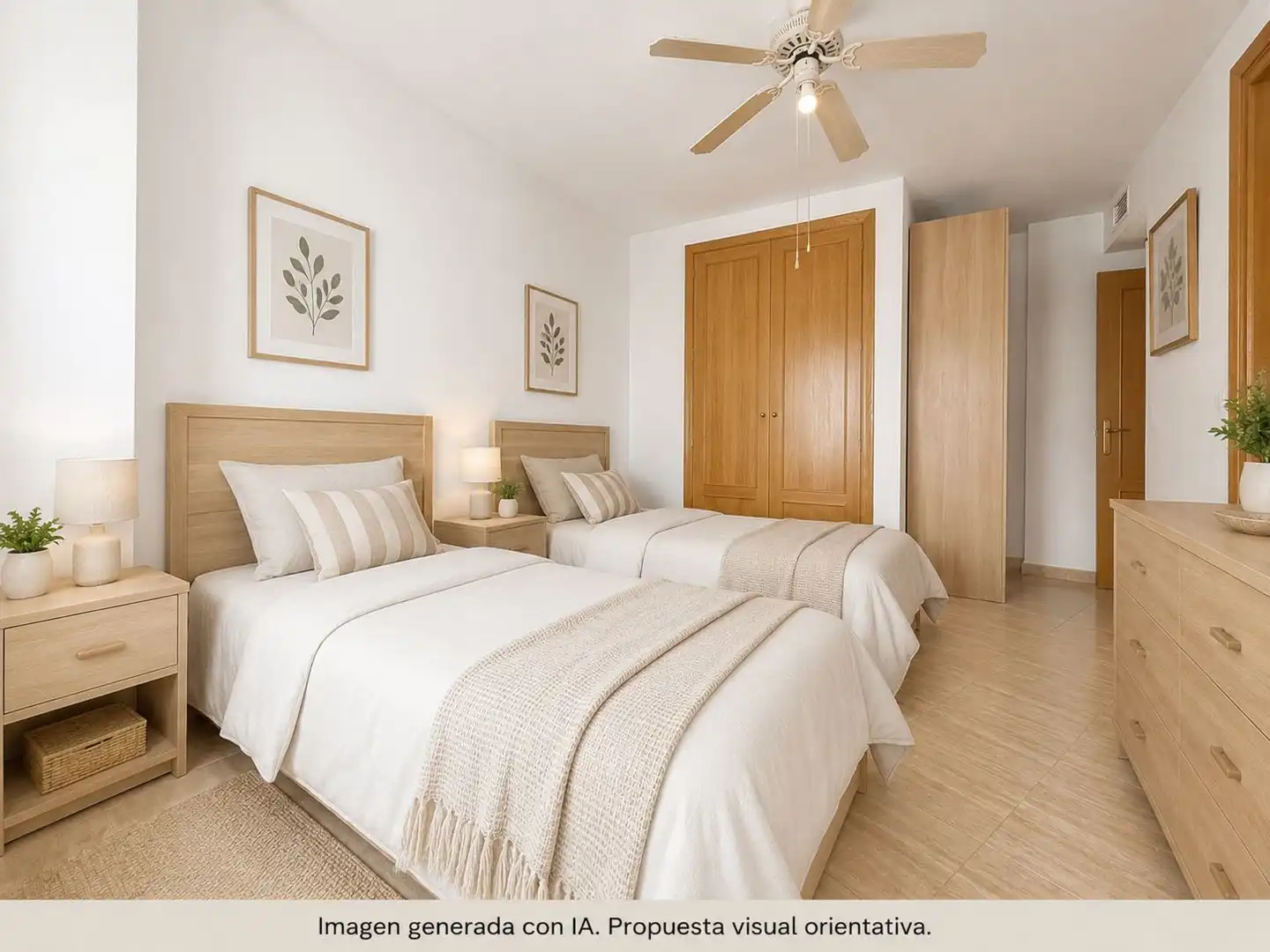 Habitación de Apartamento en venta en El Campello con Aire acondicionado, Calefacción y Terraza