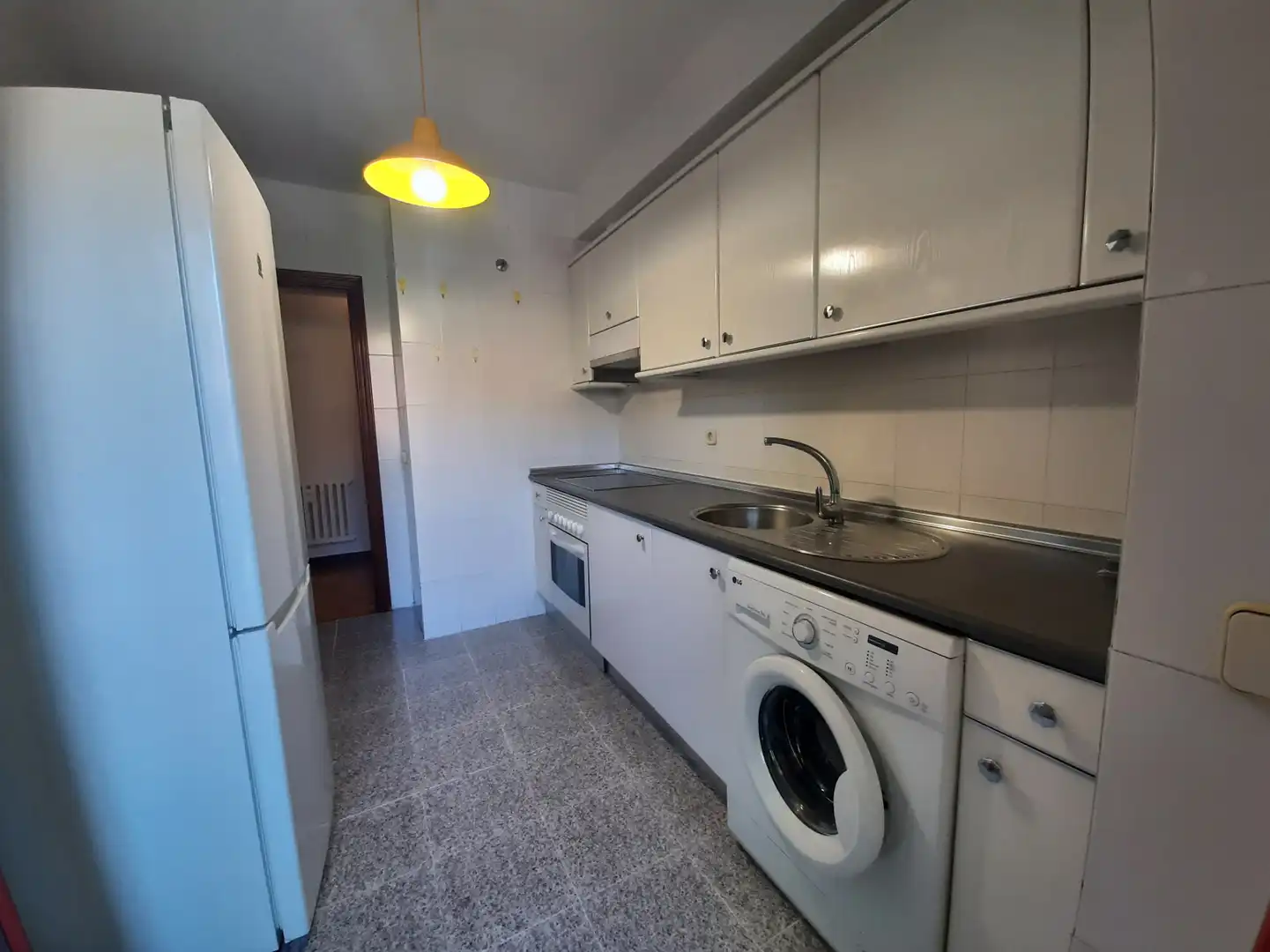 Küche von Wohnung zur Miete in Alcalá de Henares mit Klimaanlage, Heizung und Parkett