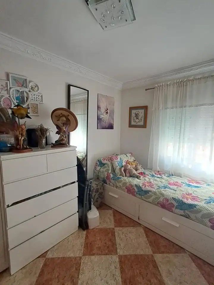 Bedroom of Flat for sale in Málaga