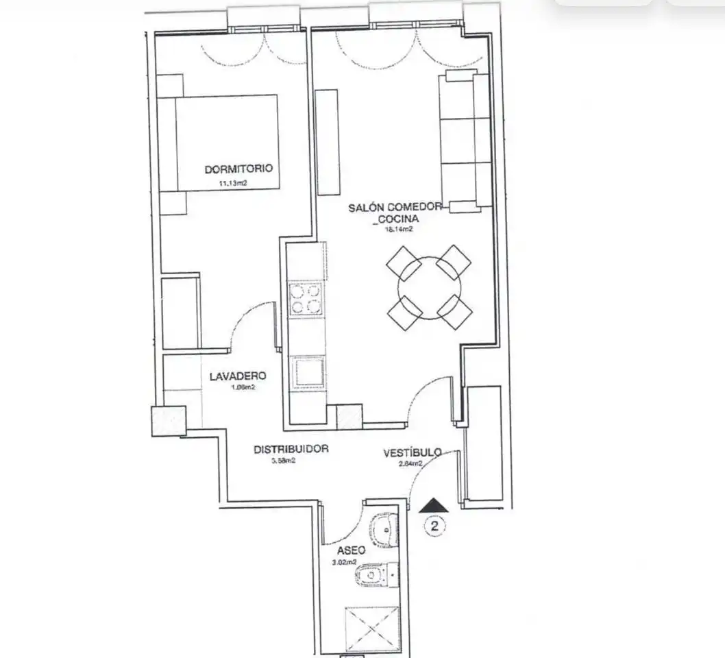 Planta baja en venta en Getafe con Calefacción