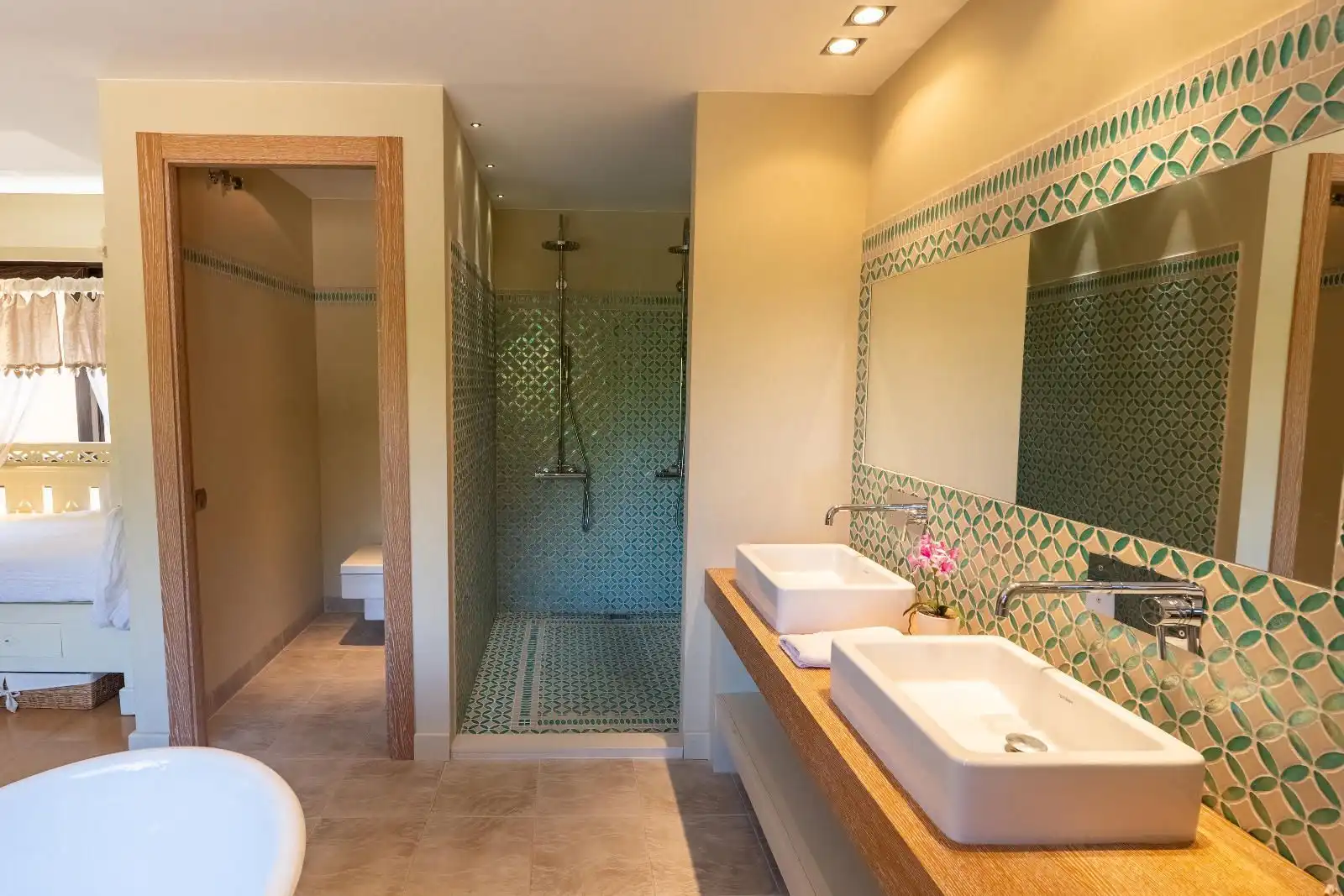 Bany de Casa o xalet de lloguer en Sant Feliu de Guíxols amb Aire condicionat, Jardí privat i Terrassa