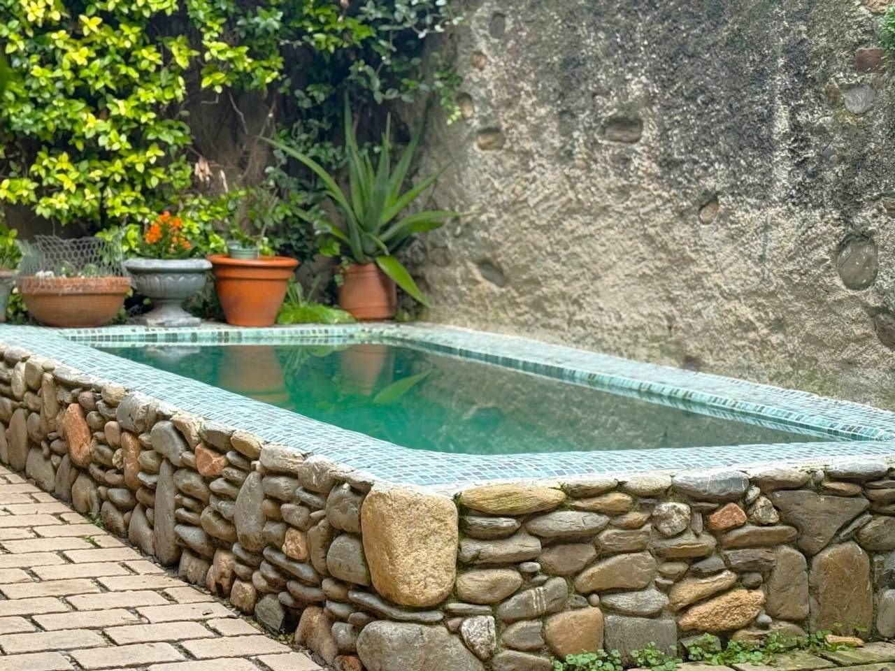 Piscina de Casa o xalet en venda en Santa Maria de Palautordera amb Jardí privat, Terrassa i Piscina