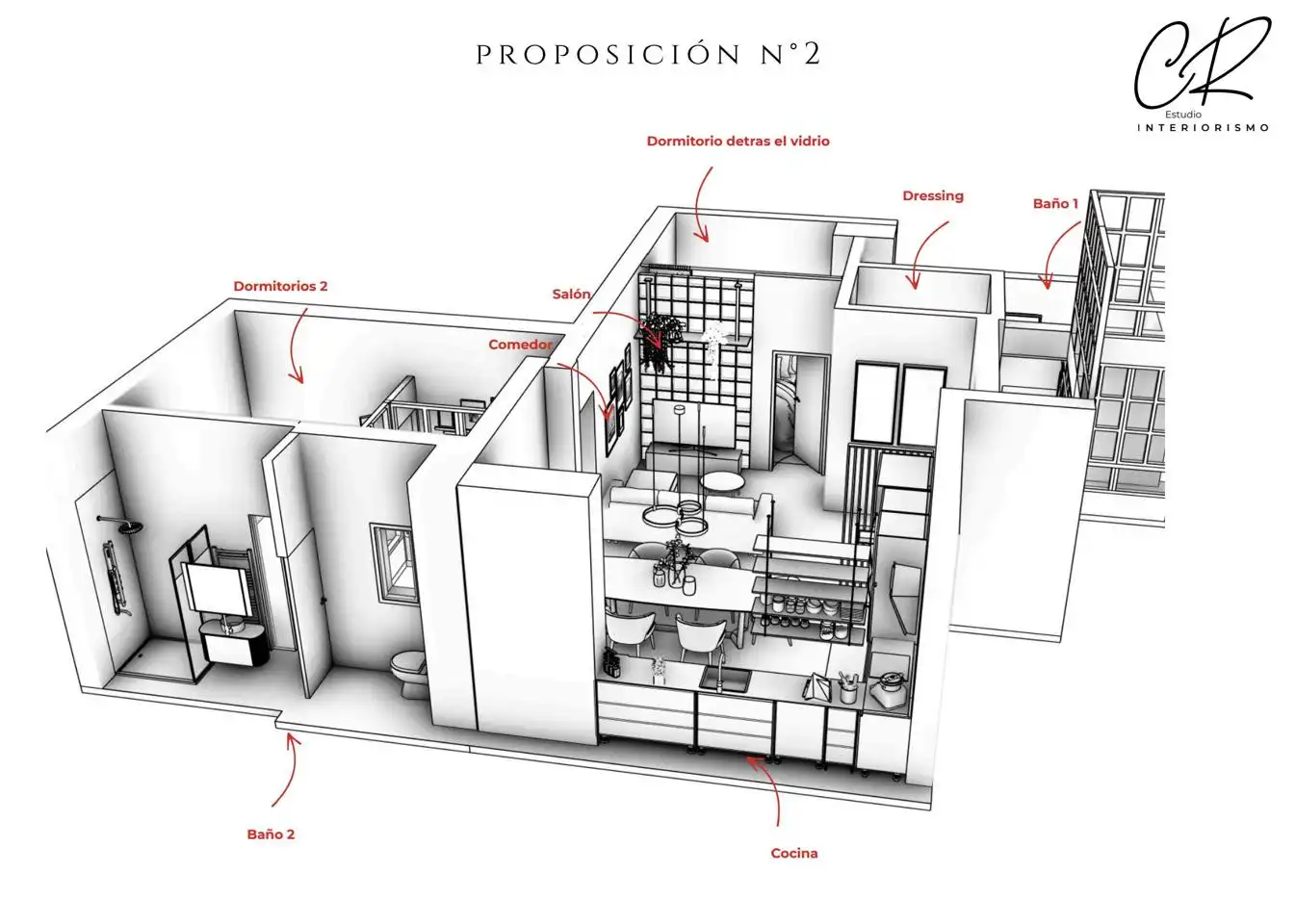 Cocina de Piso en venta en Cádiz