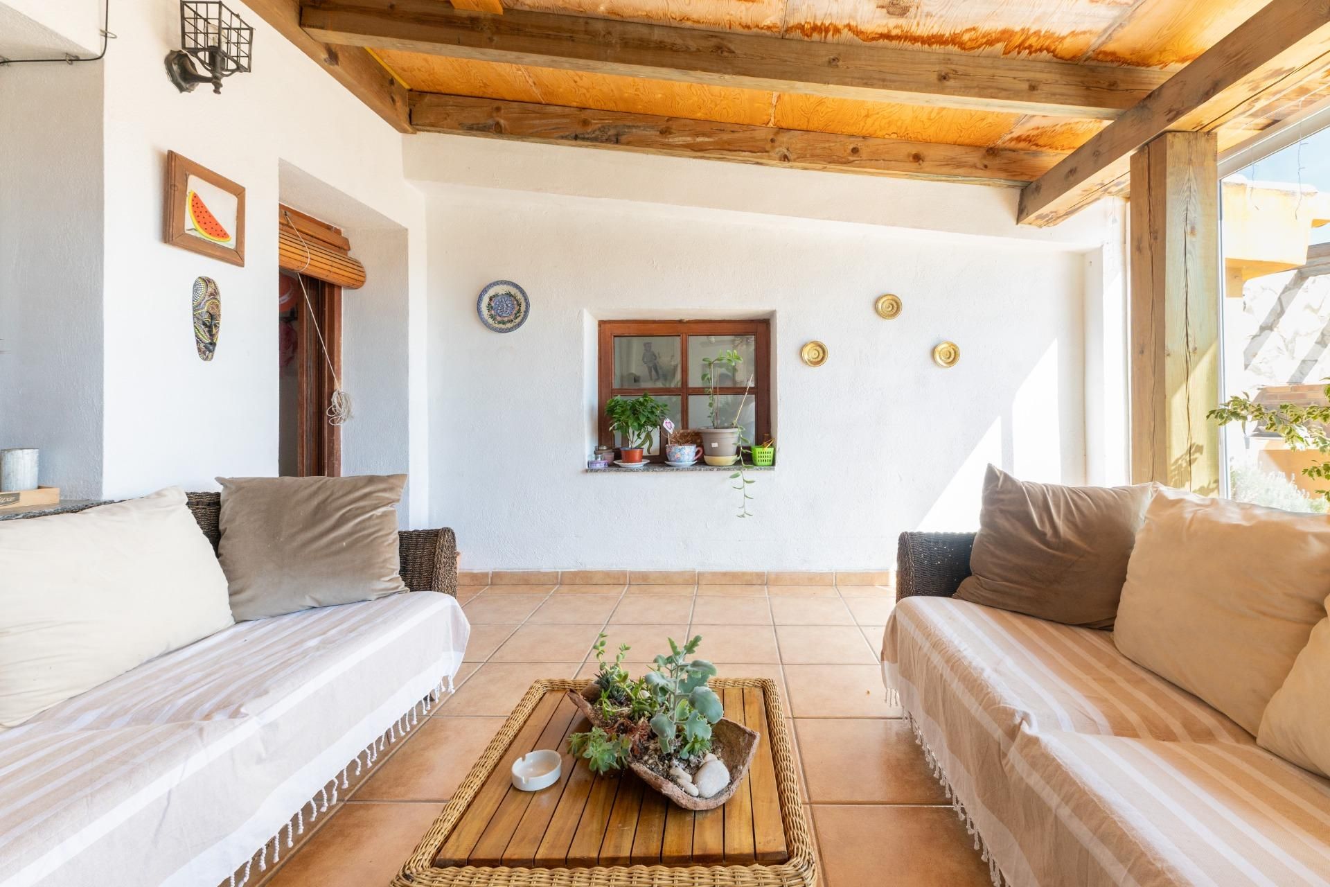 Sala de estar de Casa o chalet en venta en Torreblanca con Aire acondicionado y Terraza