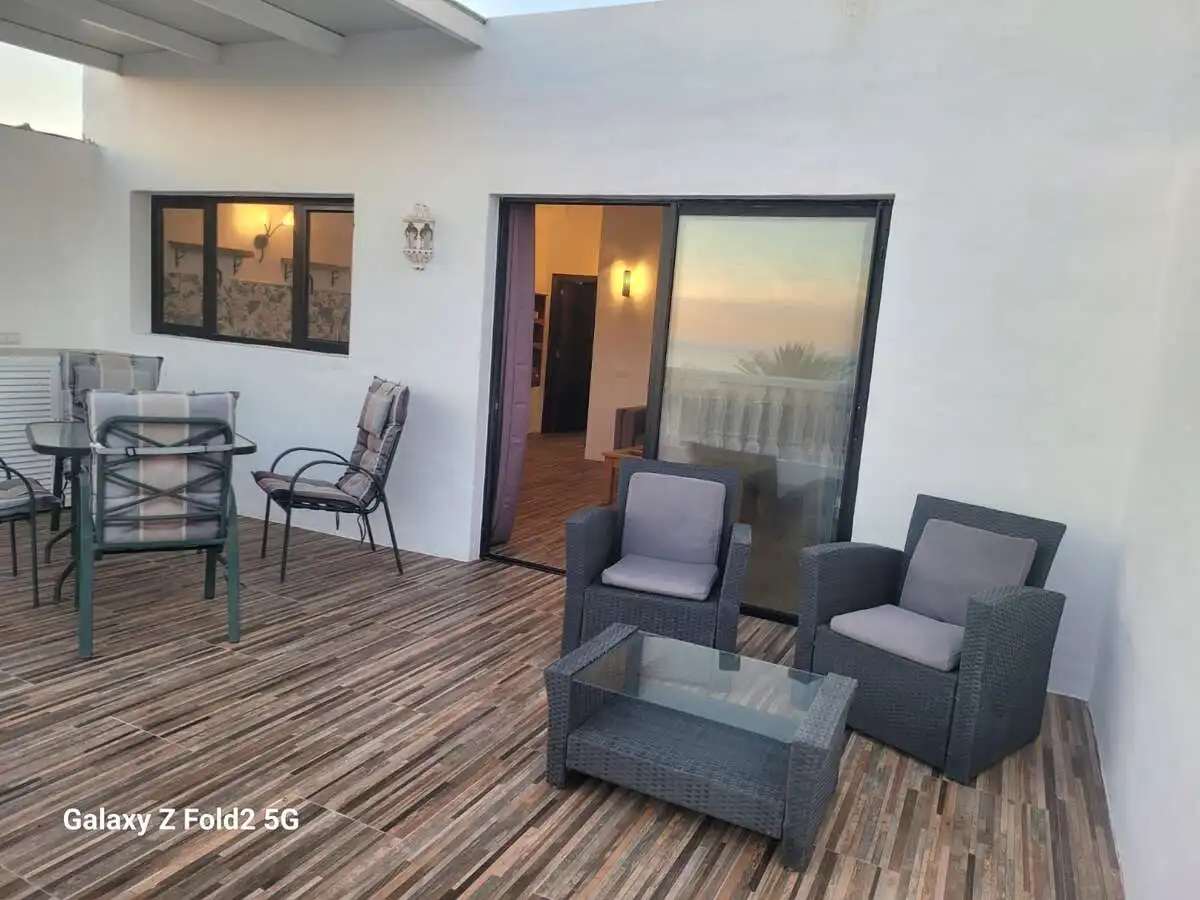 Terraza de Apartamento de alquiler en Tías