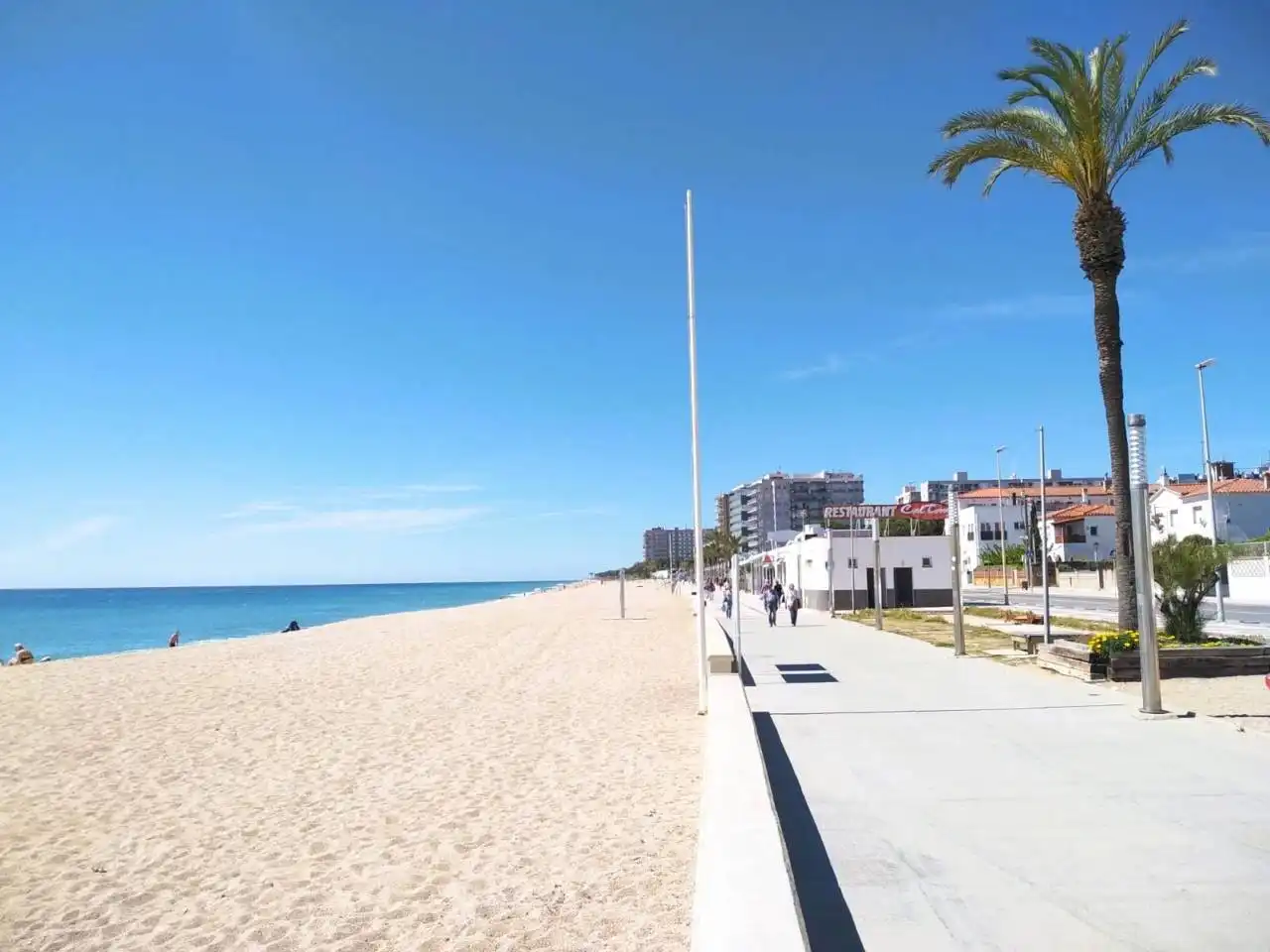 Vista exterior de Pis en venda en Blanes amb Aire condicionat, Calefacció i Terrassa