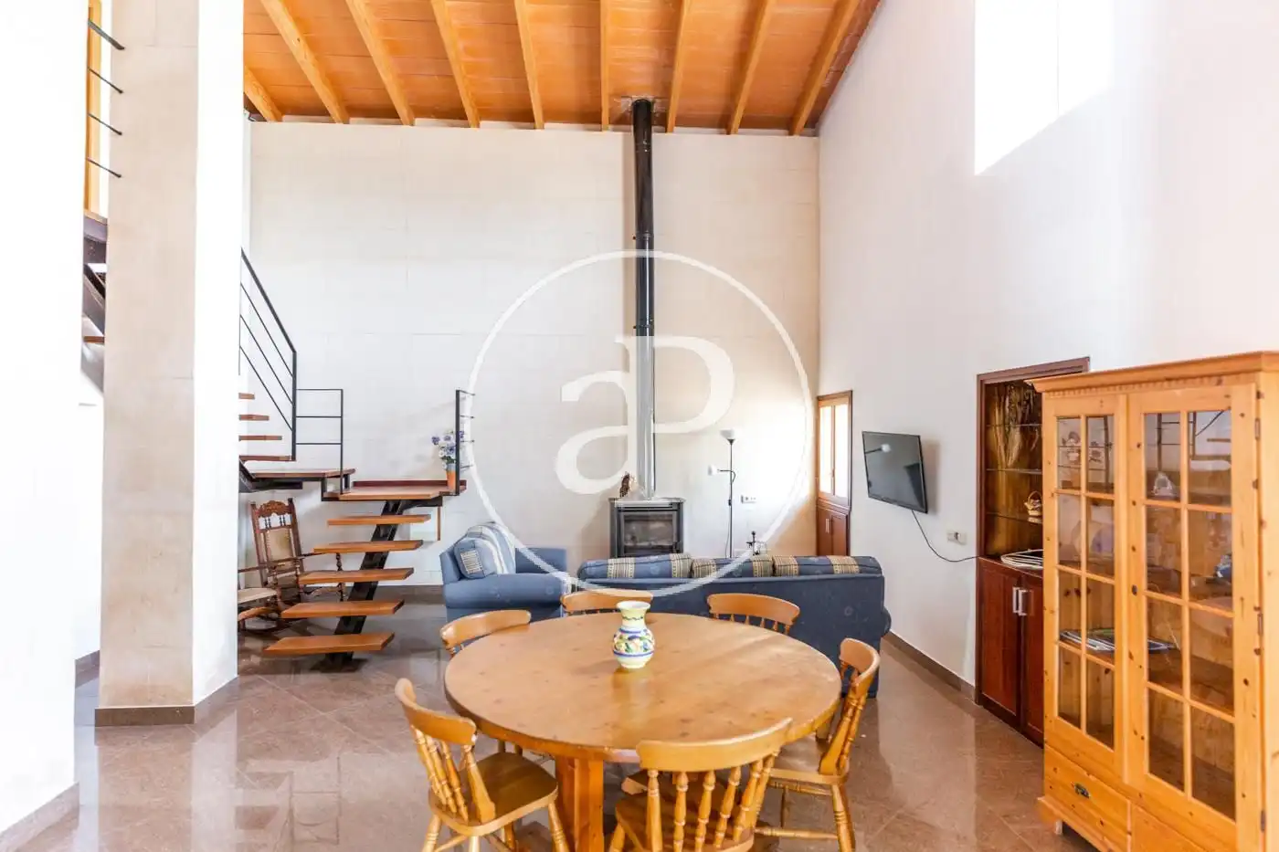Sala de estar de Casa o chalet en venta en Sencelles con Aire acondicionado, Calefacción y Jardín privado