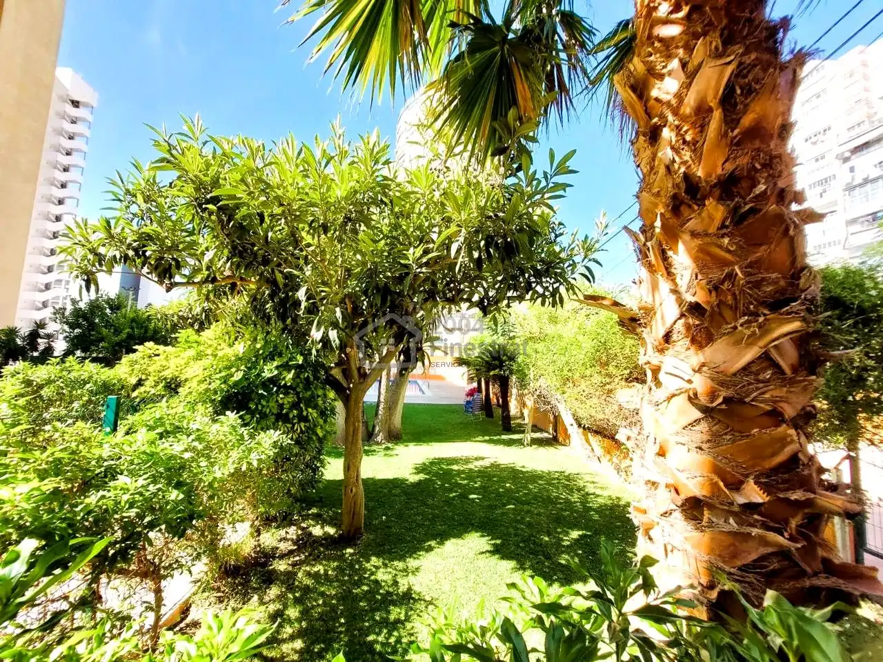 Jardí de Pis en venda en Benidorm amb Aire condicionat, Terrassa i Moblat
