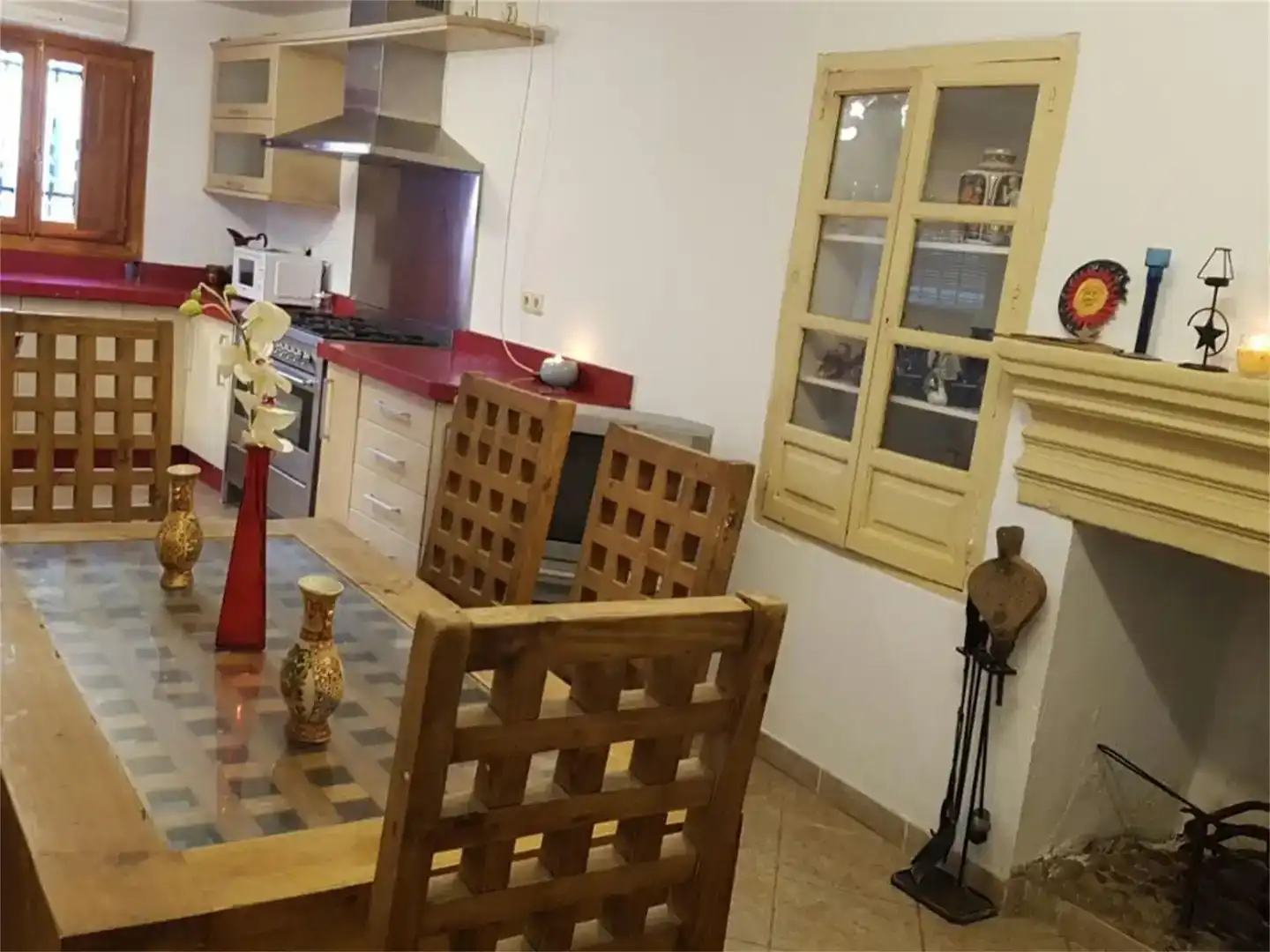 Küche von Country house zum Verkauf in Cacín mit Klimaanlage