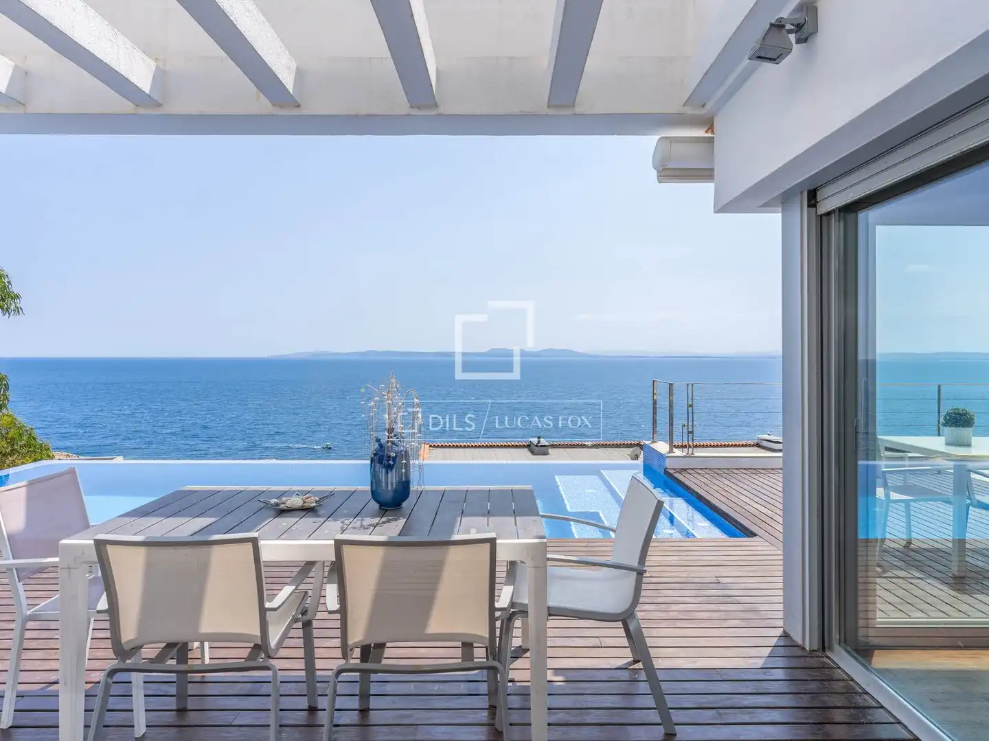 Terraza de Casa o chalet en venta en Roses con Aire acondicionado, Calefacción y Jardín privado
