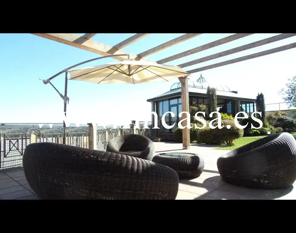 Terraza de Casa o chalet en venta en Mos con Calefacción, Jardín privado y Parquet
