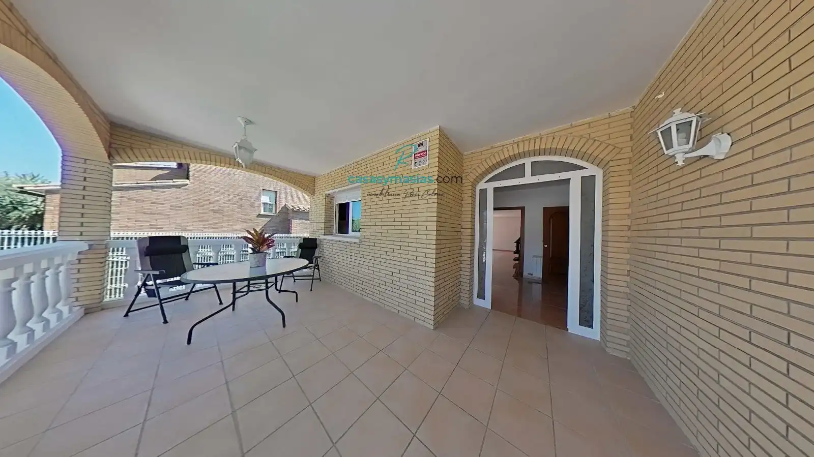 Terraza de Casa o chalet en venta en Sant Cugat Sesgarrigues con Aire acondicionado, Calefacción y Jardín privado