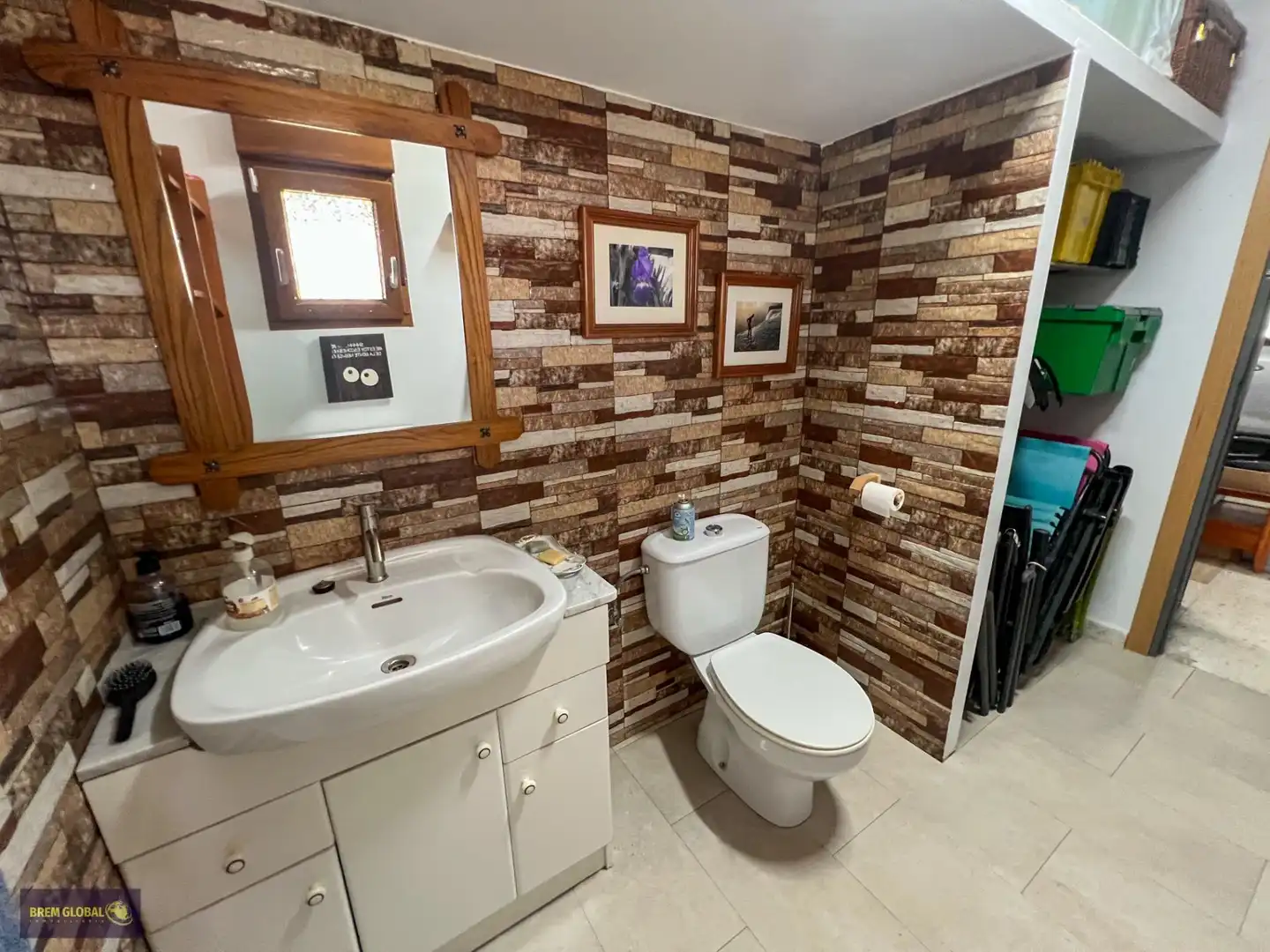 Baño de Casa o chalet en venta en Buitrago del Lozoya con Calefacción, Jardín privado y Terraza