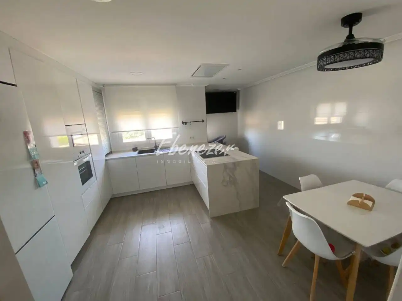 Küche von Wohnung zum Verkauf in La Unión mit Klimaanlage, Heizung und Privatgarten