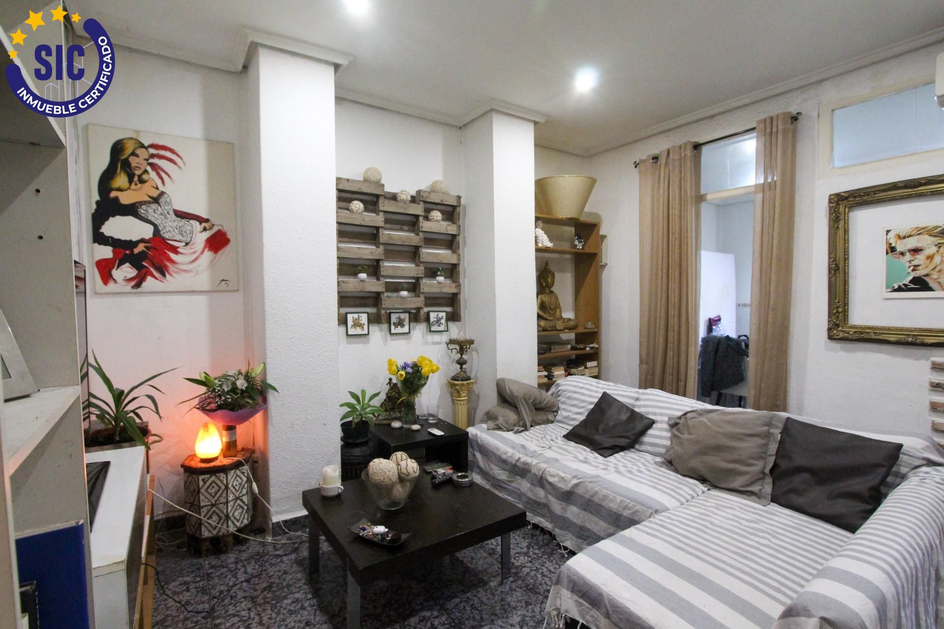 Living room of Flat for sale in  Valencia Capital  with Terrace