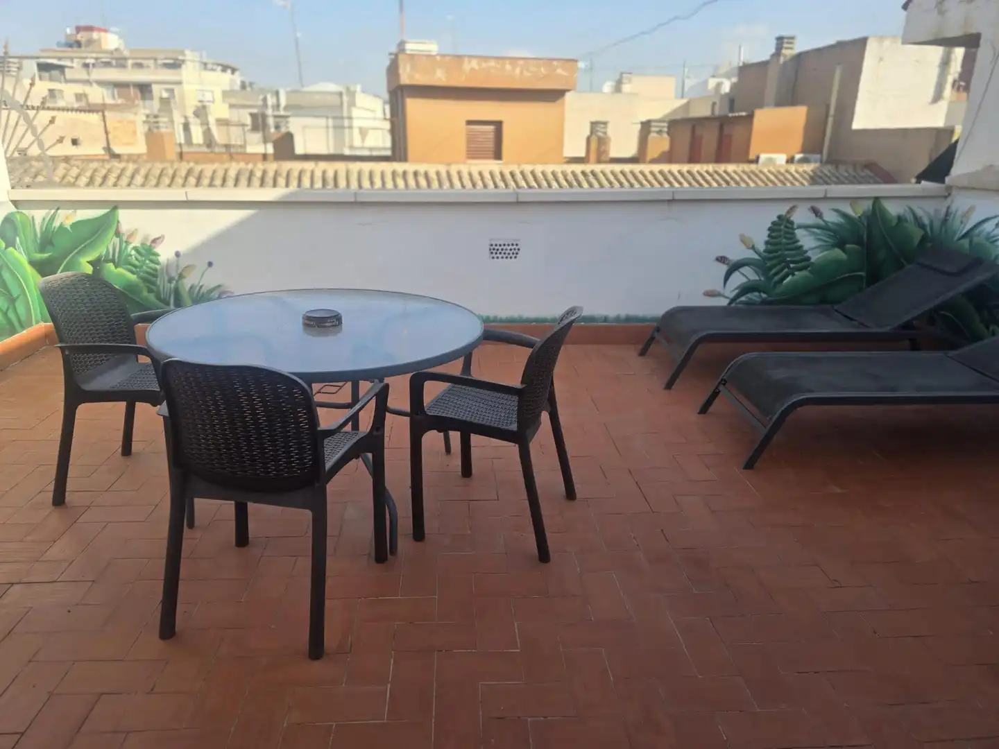 Terrassa de Àtic de lloguer en Murcia amb Aire condicionat, Terrassa i Moblat