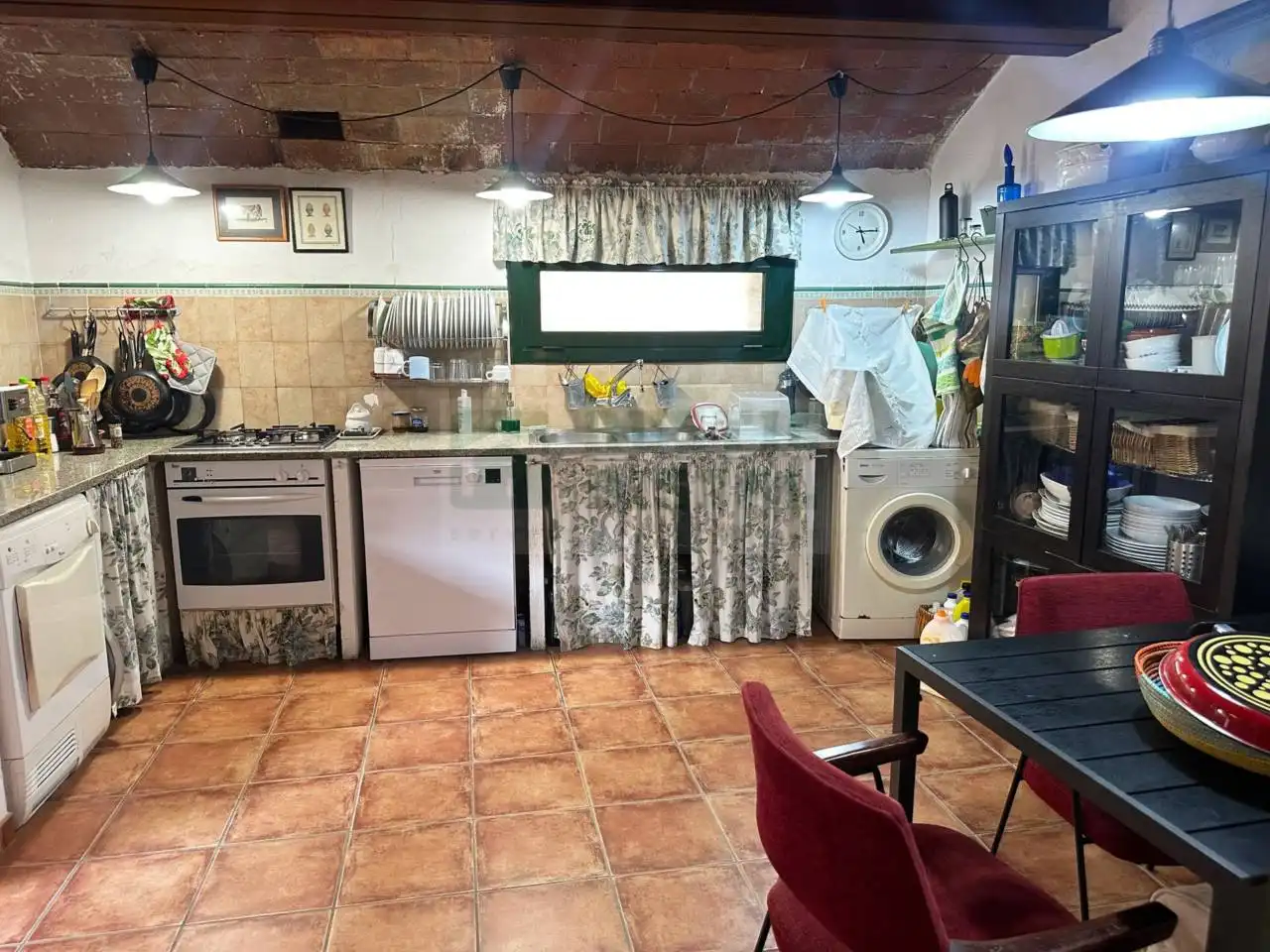 Cocina de Finca rústica en venta en Bellcaire d'Empordà con Aire acondicionado y Calefacción