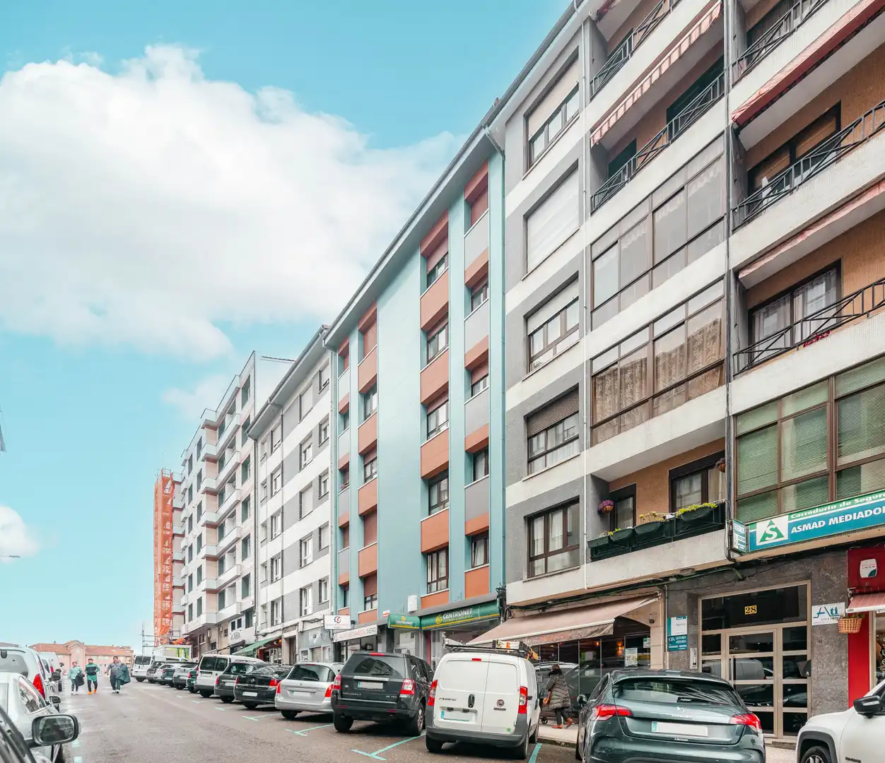 Vista exterior de Piso en venta en Siero con Calefacción y Trastero