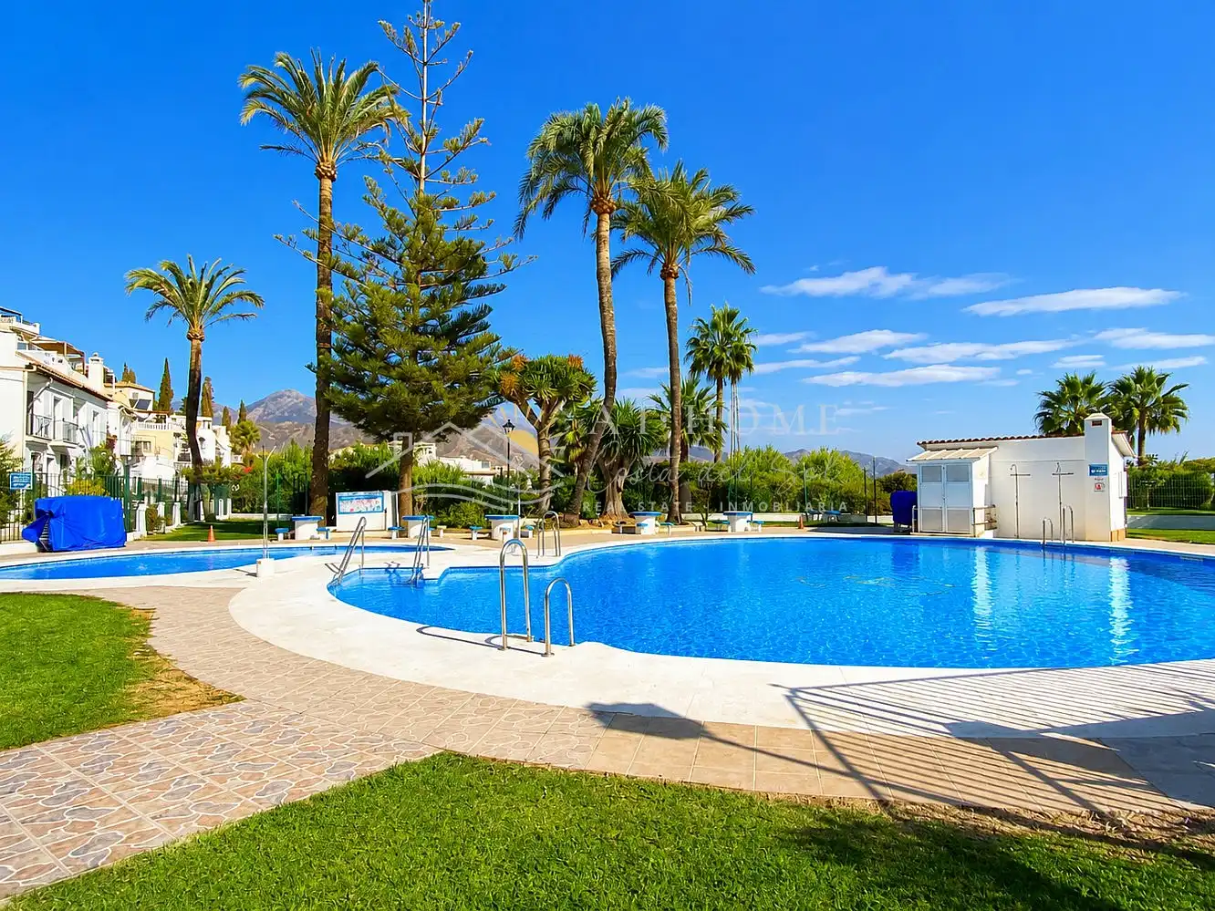 Swimming pool of Apartments for rent in Nerja  with Terrace, Swimming Pool and Oven