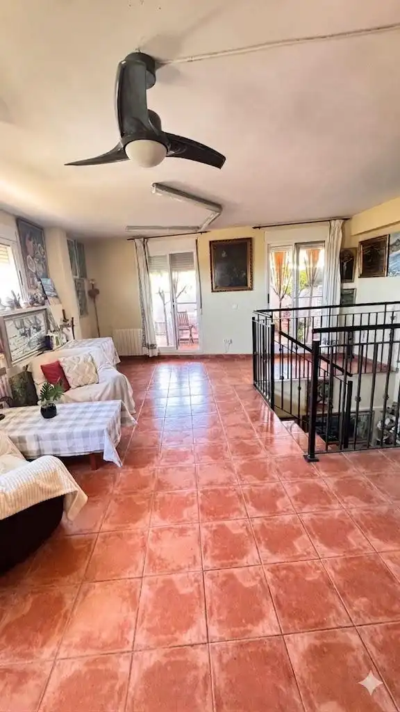 Wohnzimmer von Einfamilien-Reihenhaus zum Verkauf in Puçol mit Heizung, Terrasse und Balkon